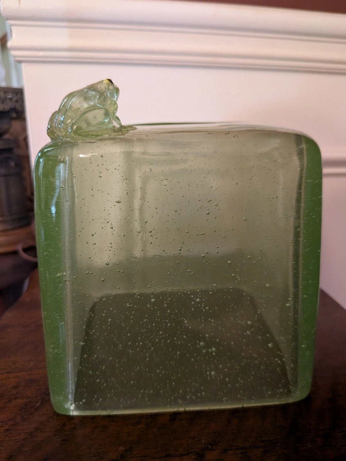 Vintage Lucite Acrylic Green Tree Frog Tissue Box Cover Holder | eBay