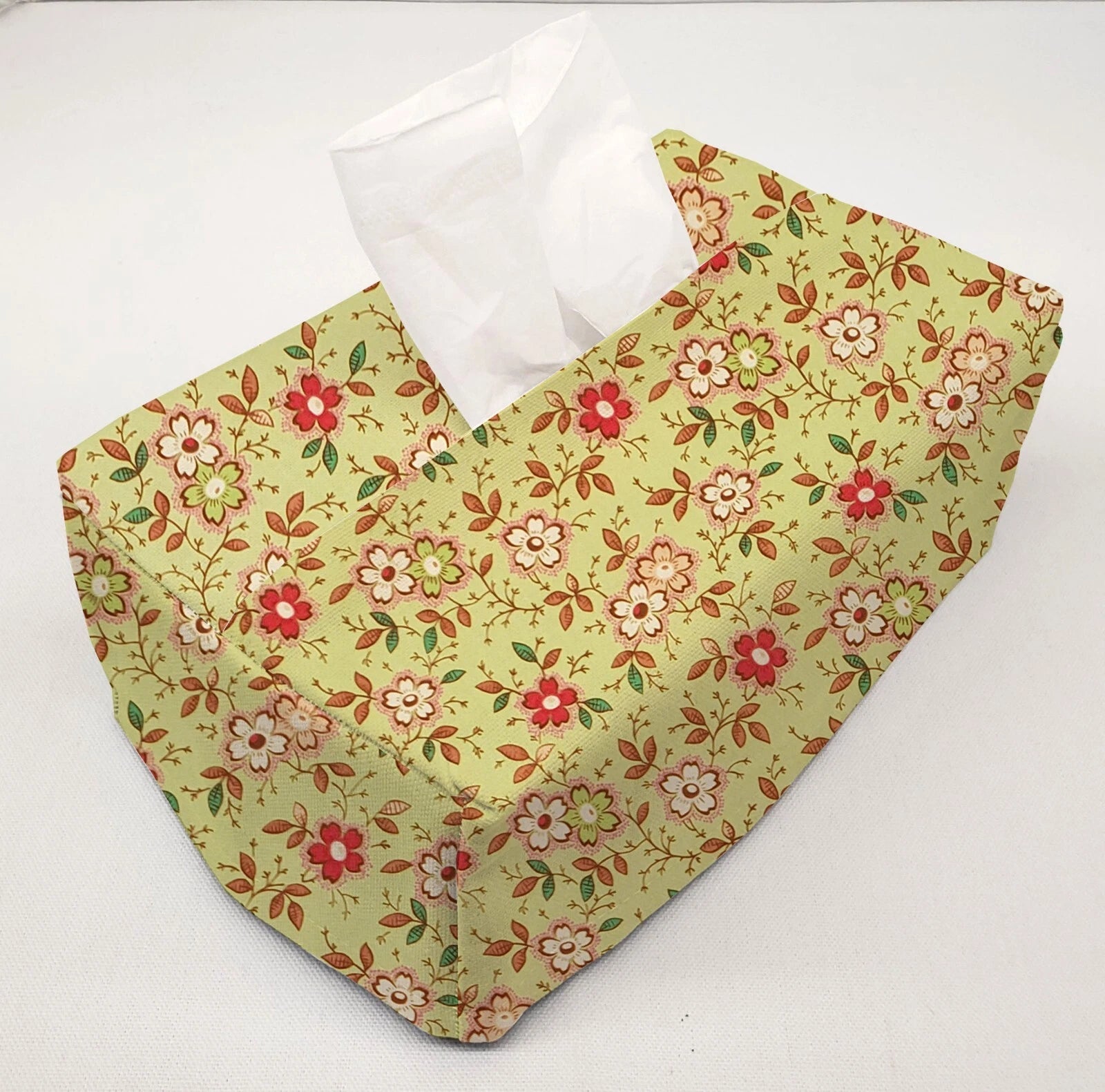 Spring Flowers Tissue Box Cover (4 Colors Available) | eBay
