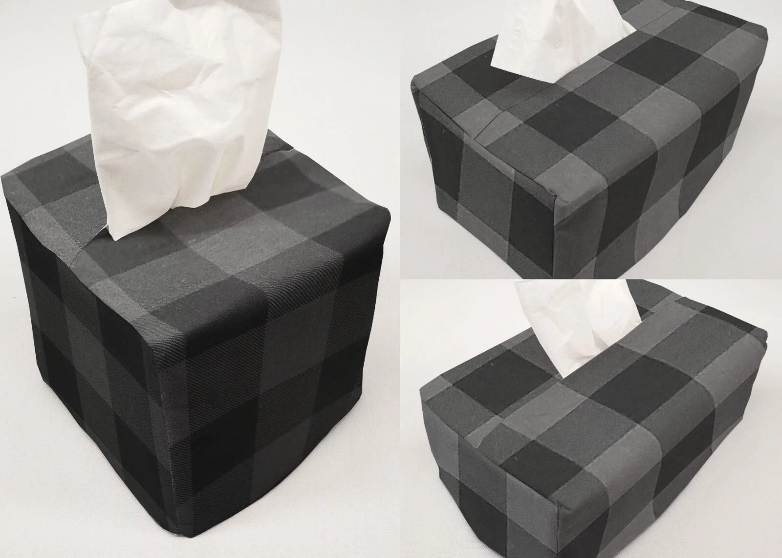Buffalo Check Plaid Tissue Box Cover (6 Colors Available) | eBay