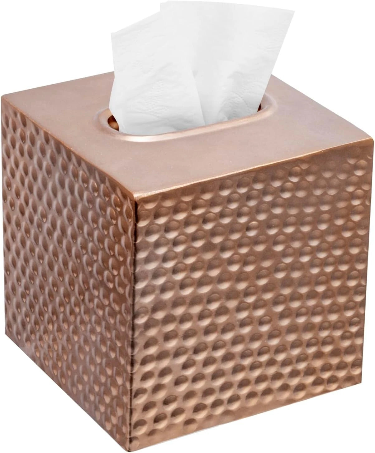 Bathroom Decorative Copper Metal Tissue Box, Tissue Holder with Open Bottom | eBay