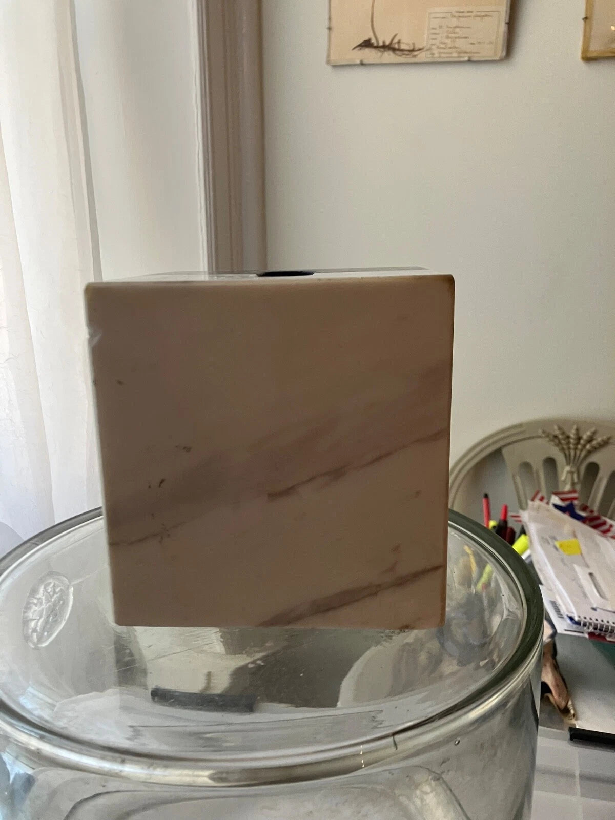 Jonathan Adler Black and White Marbe Tissue Box Cover | eBay