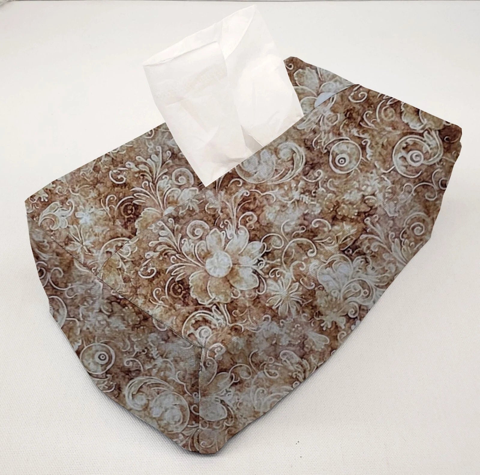 Floral Garden Tissue Box Cover (3 Colors Available) | eBay