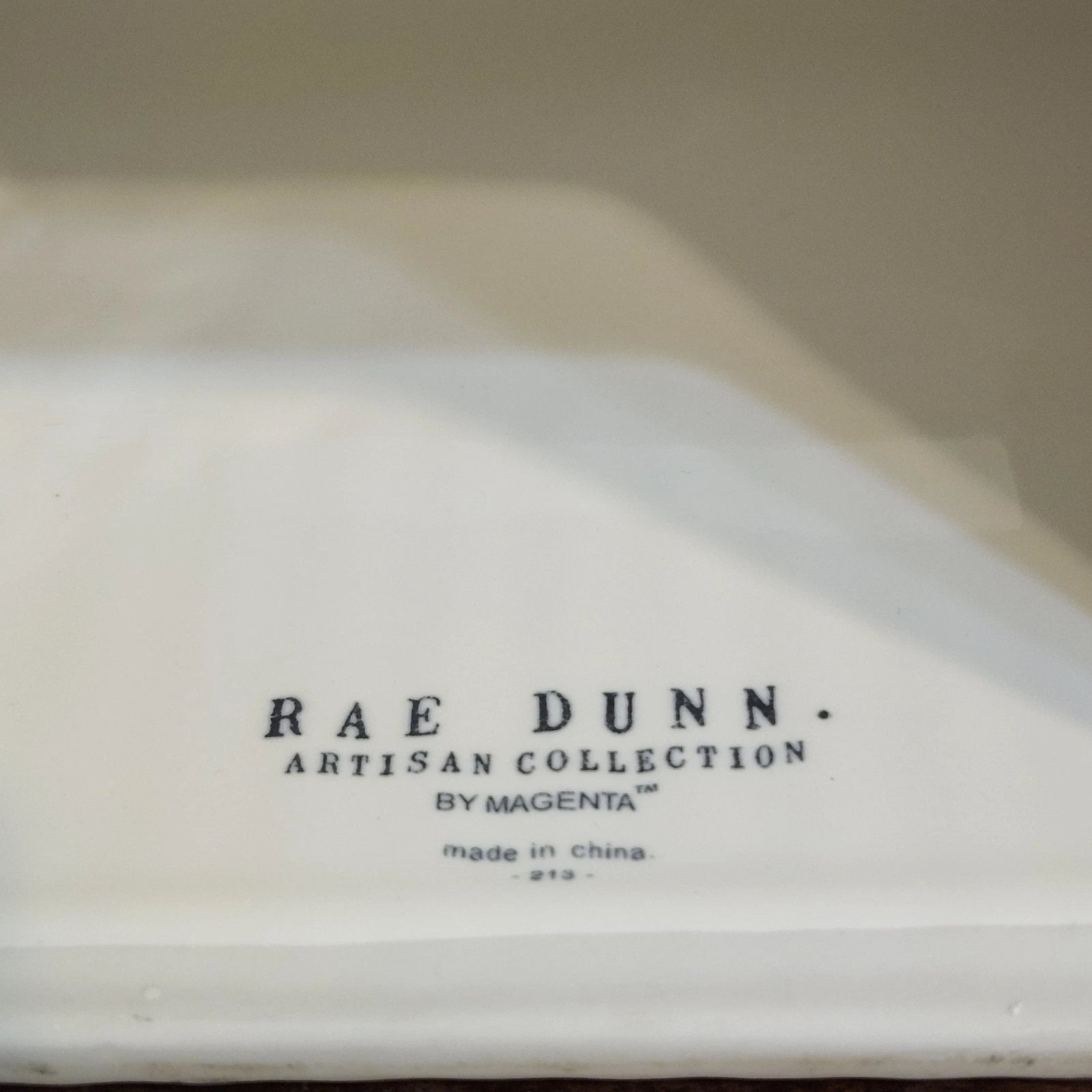 RAE DUNN Artisan Collection Heavy White Ceramic Ribbed Tissue Box Cover 6x6" | eBay