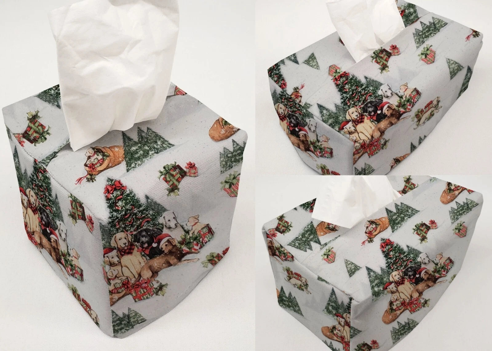 Christmas Tissue Box Cover (7 Patterns Available) | eBay