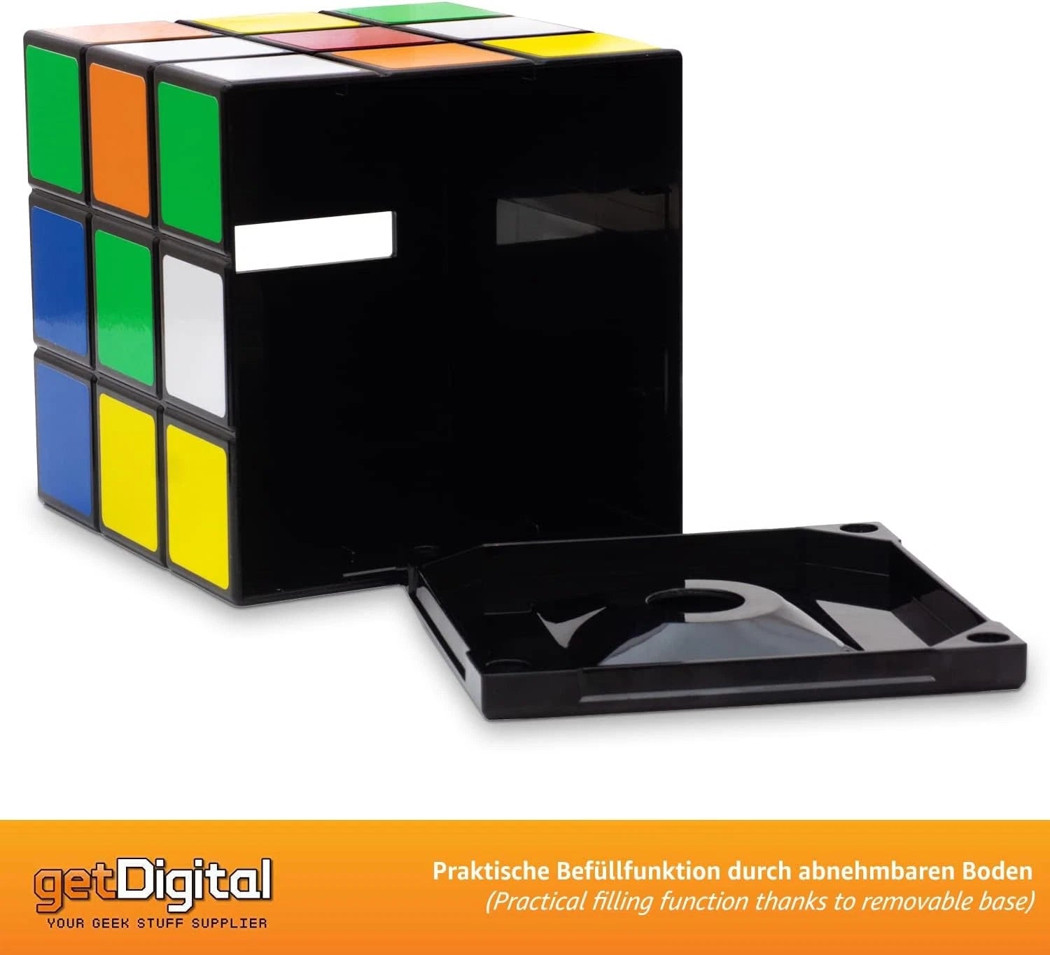 Plastic Rubik's Cube Tissue Box Cover, Square Tissue Box Holder, Multi-Color | eBay
