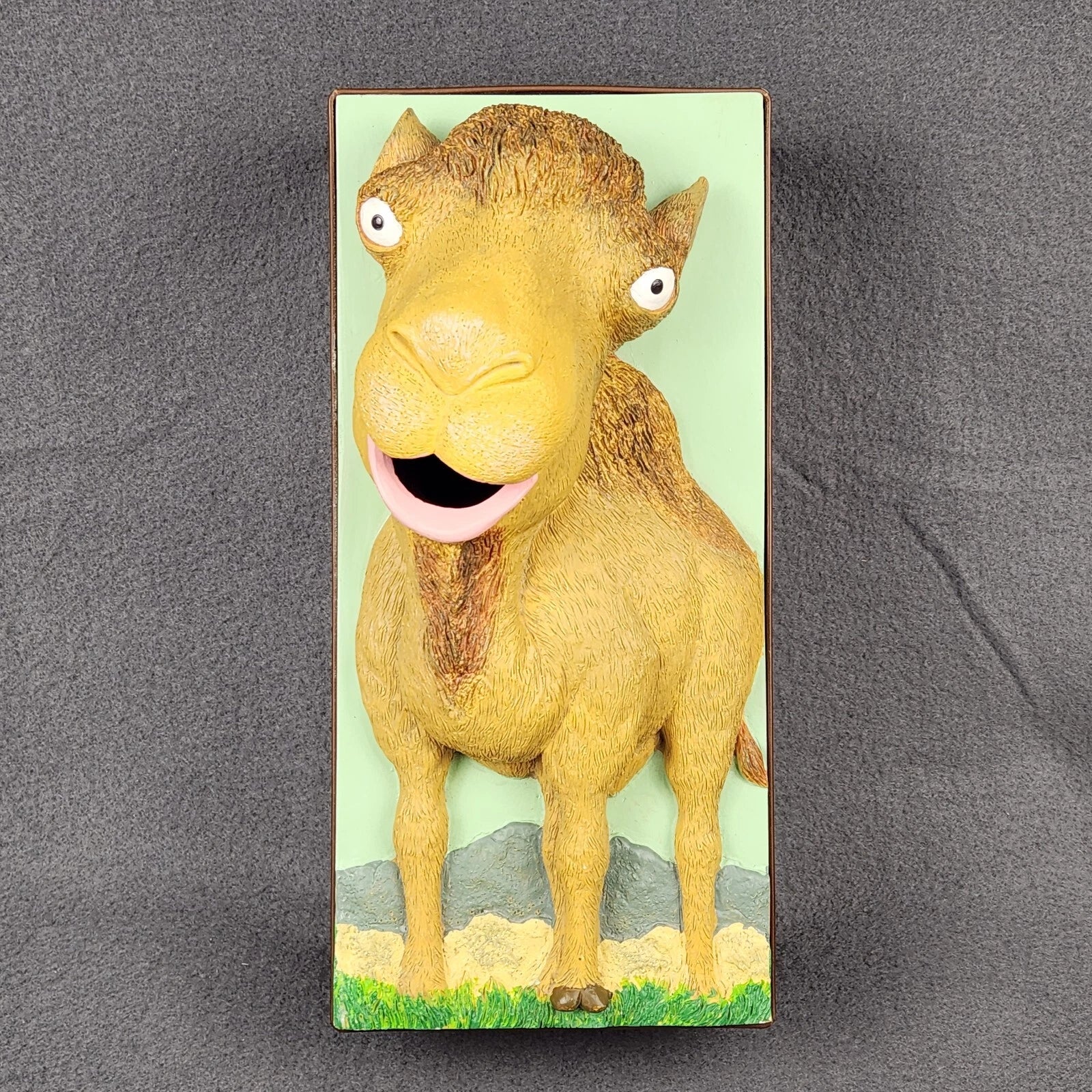 Animal Tissue Box Cover Holder Camel Sound Novelty Vintage Humor Rotary Hero | eBay