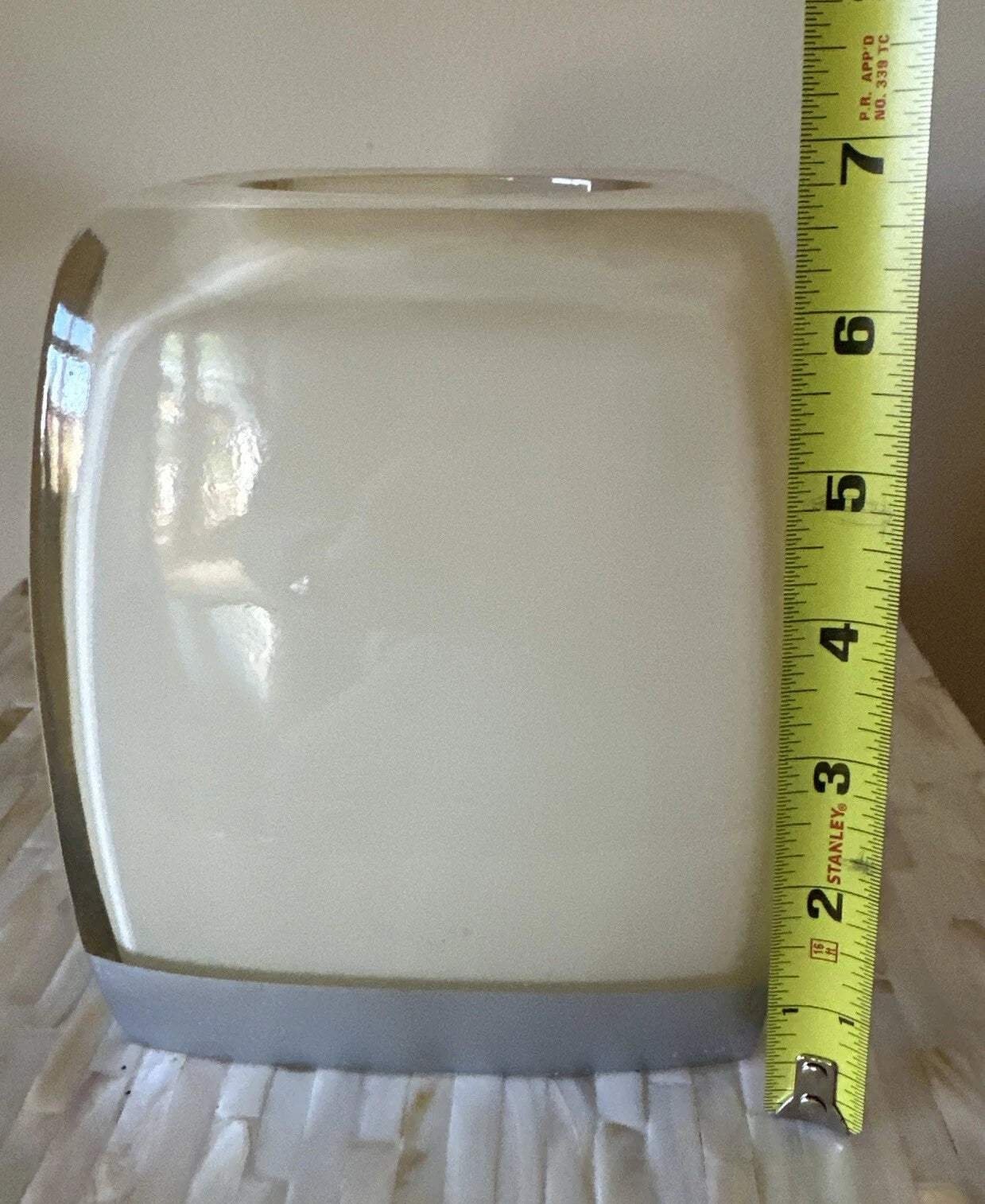 Wamsutta Lucite Acrylic Tissue Box Holder | eBay