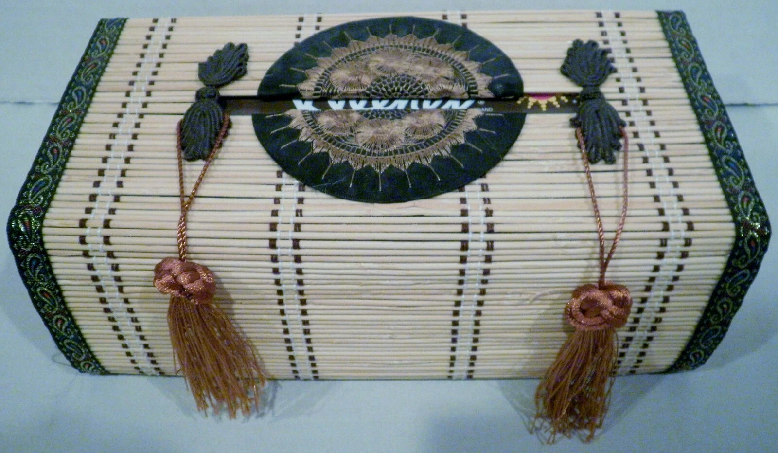 Rectangular Reed Tissue Box Cover | eBay