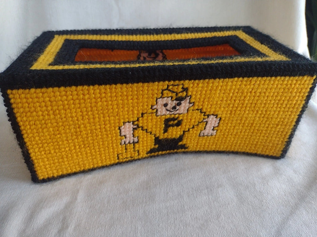 Pair of Vintage Purdue Boilermakers Homemade Tissue Box Covers | eBay