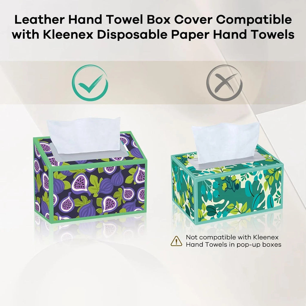 Tissue Box Cover Holder Compatible with Kleenex Disposable Paper Cream-1 Pack | eBay