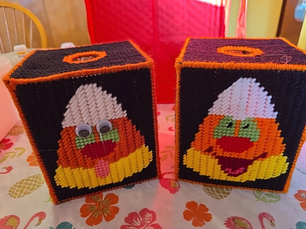 plastic canvas tissue box covers | eBay
