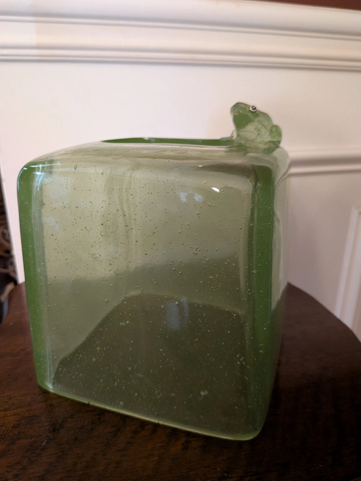 Vintage Lucite Acrylic Green Tree Frog Tissue Box Cover Holder | eBay