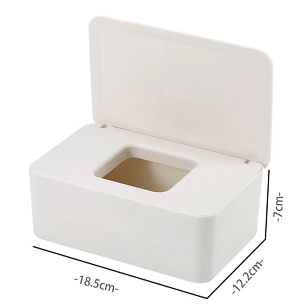 Open Cover Dry and Wet Tissue Box Space Saving Large Capacity Tissue Dispenser | eBay