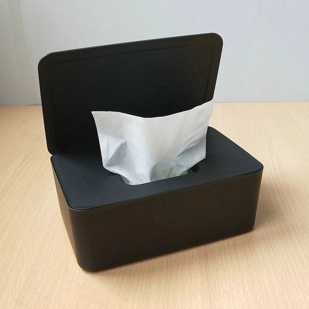 Open Cover Dry and Wet Tissue Box Space Saving Large Capacity Tissue Dispenser | eBay