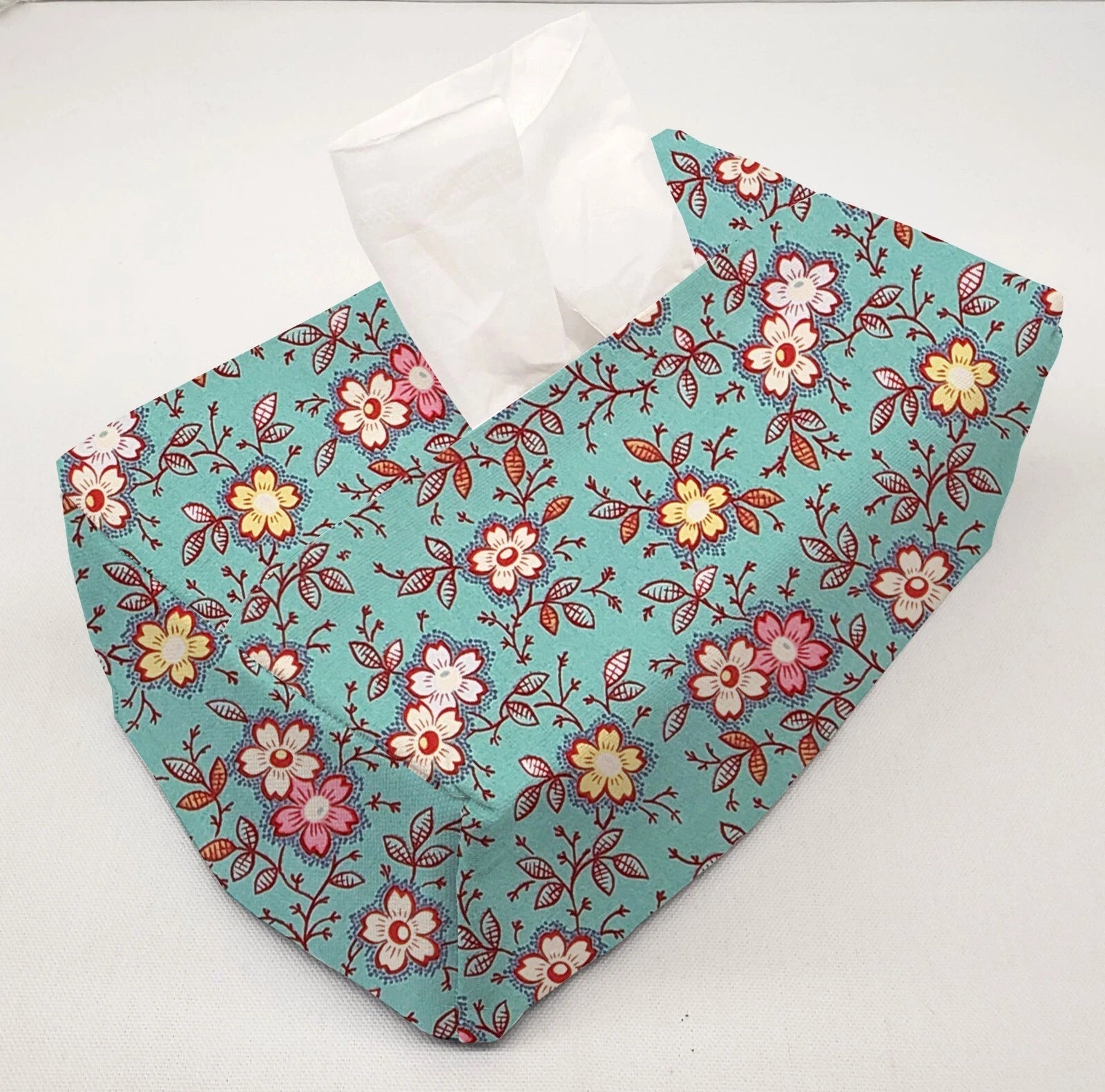 Spring Flowers Tissue Box Cover (4 Colors Available) | eBay