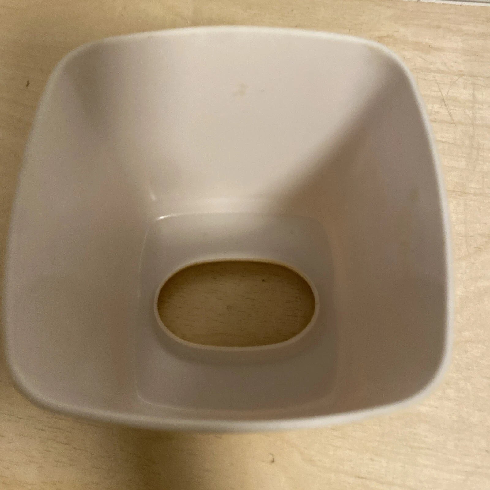 Vintage Springs Ivory Square Plastic Tissue Box Cover Light Scratches Hong Kong | eBay