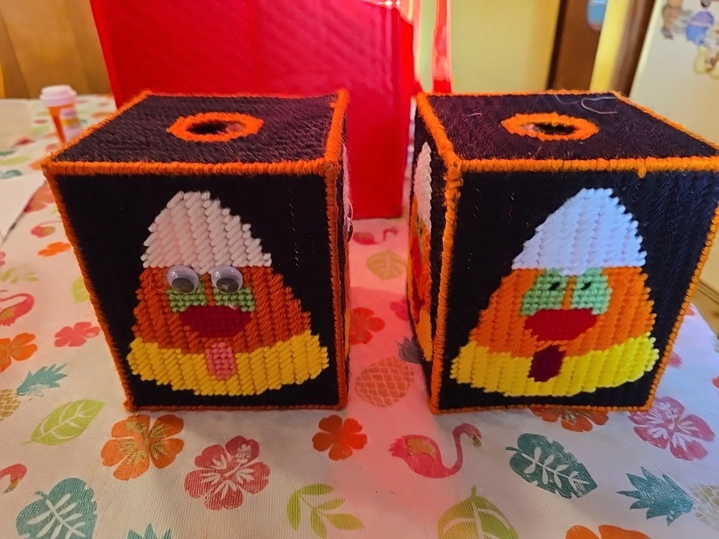 plastic canvas tissue box covers | eBay