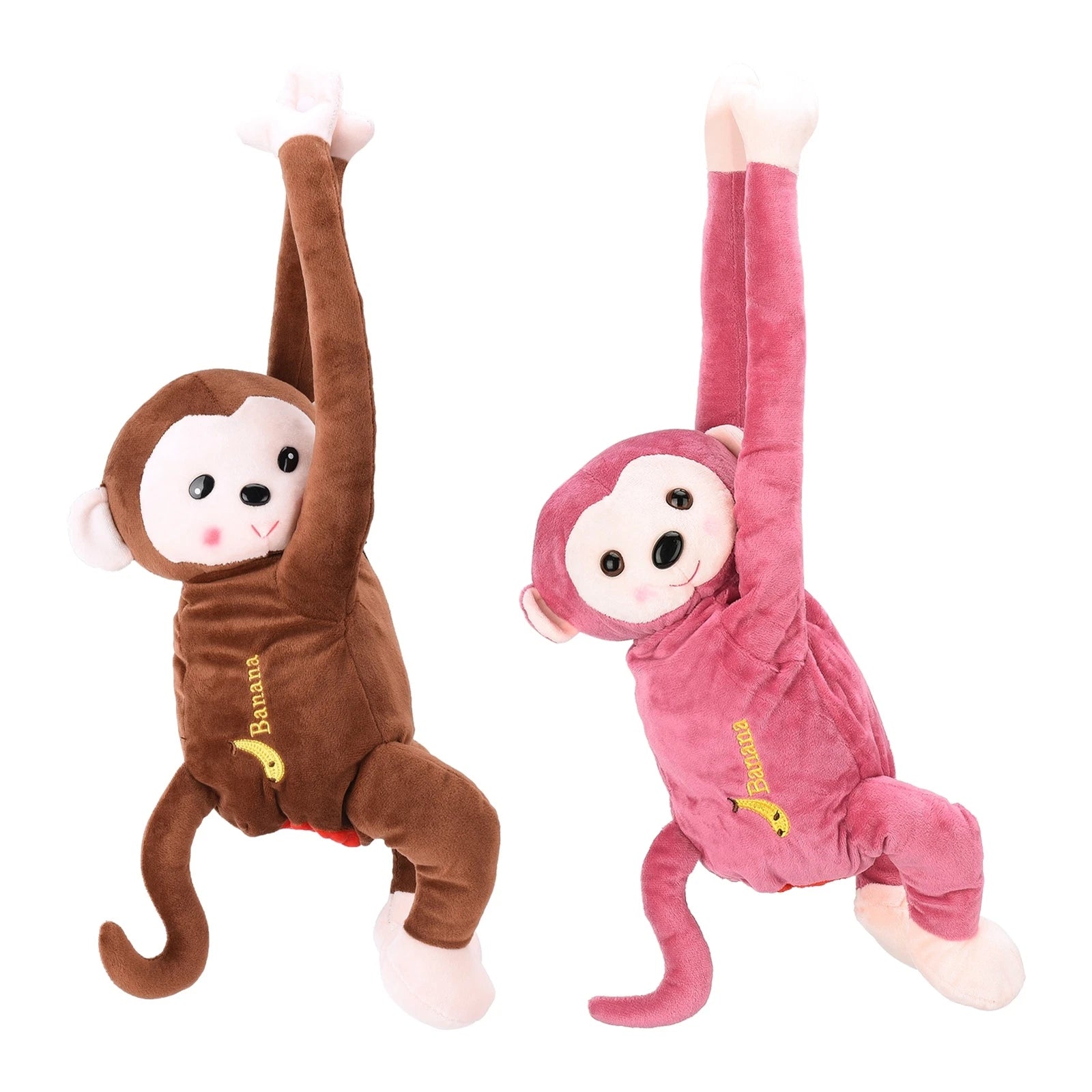 Cute Monkey Hanging Tissue Box For Car Home Office Decor SKI | eBay