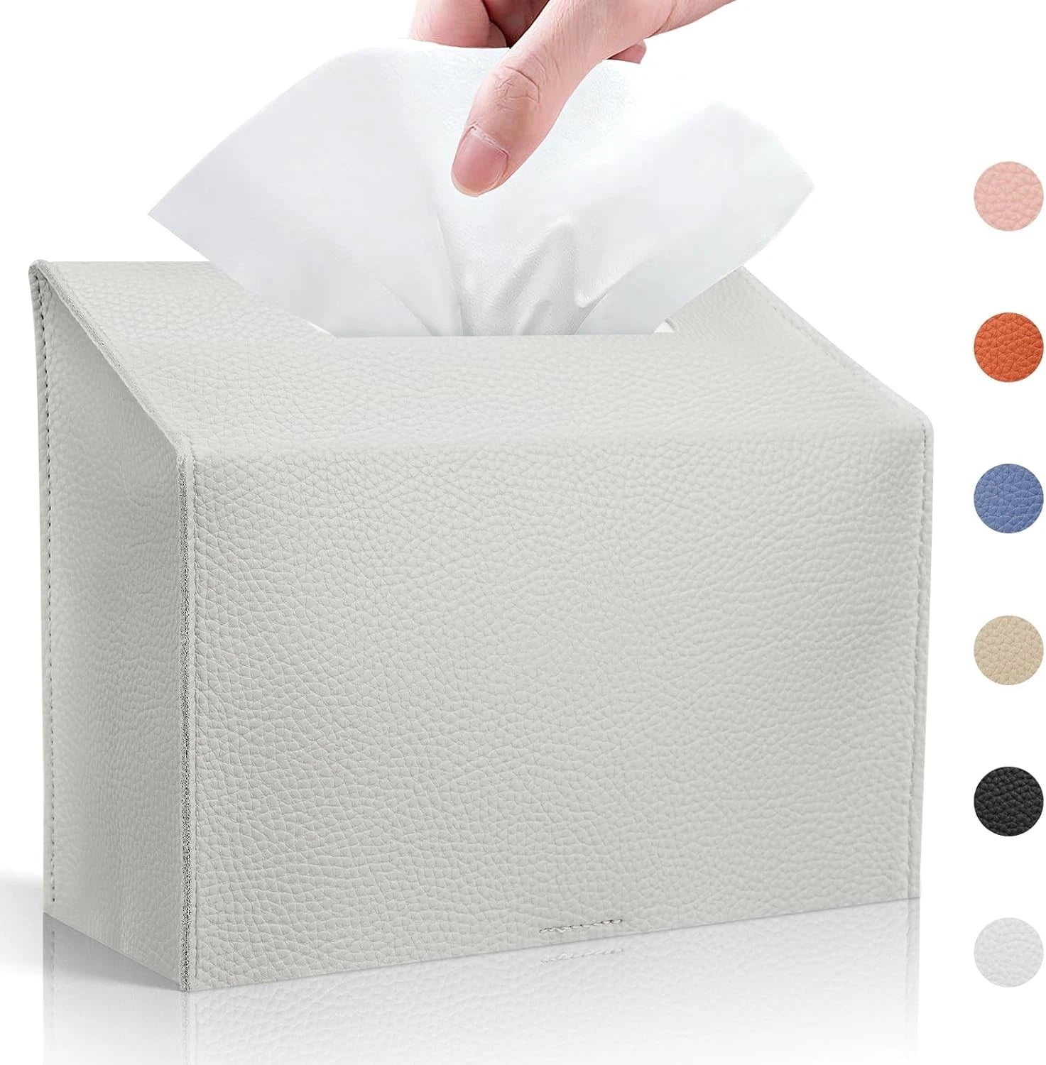Tissue Box Cover Holder Compatible with Kleenex Disposable Paper Cream-1 Pack | eBay