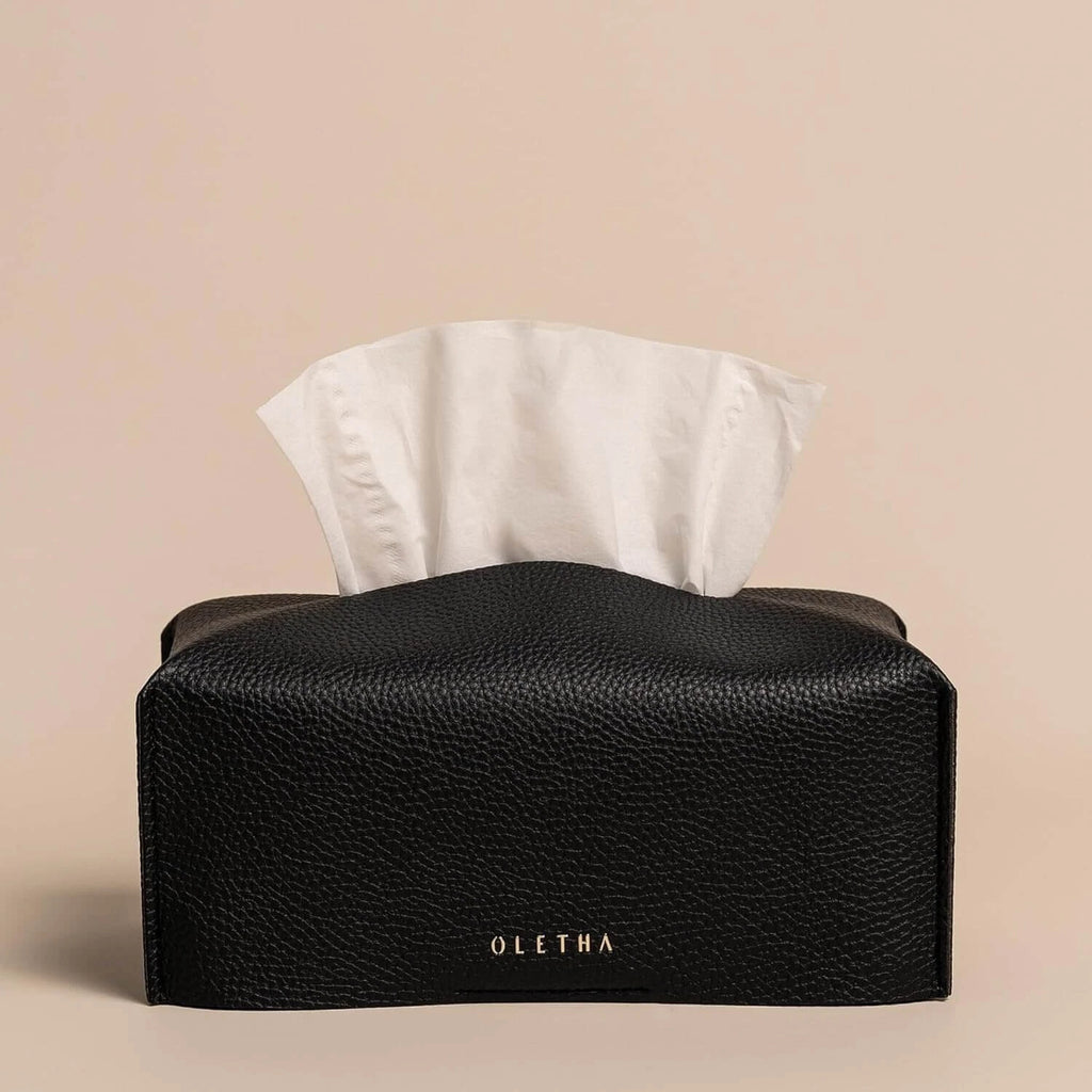 OLETHA Aesthetic Rectangle Tissue Box Cover, Medium Flat Box Tissues Holder New | eBay