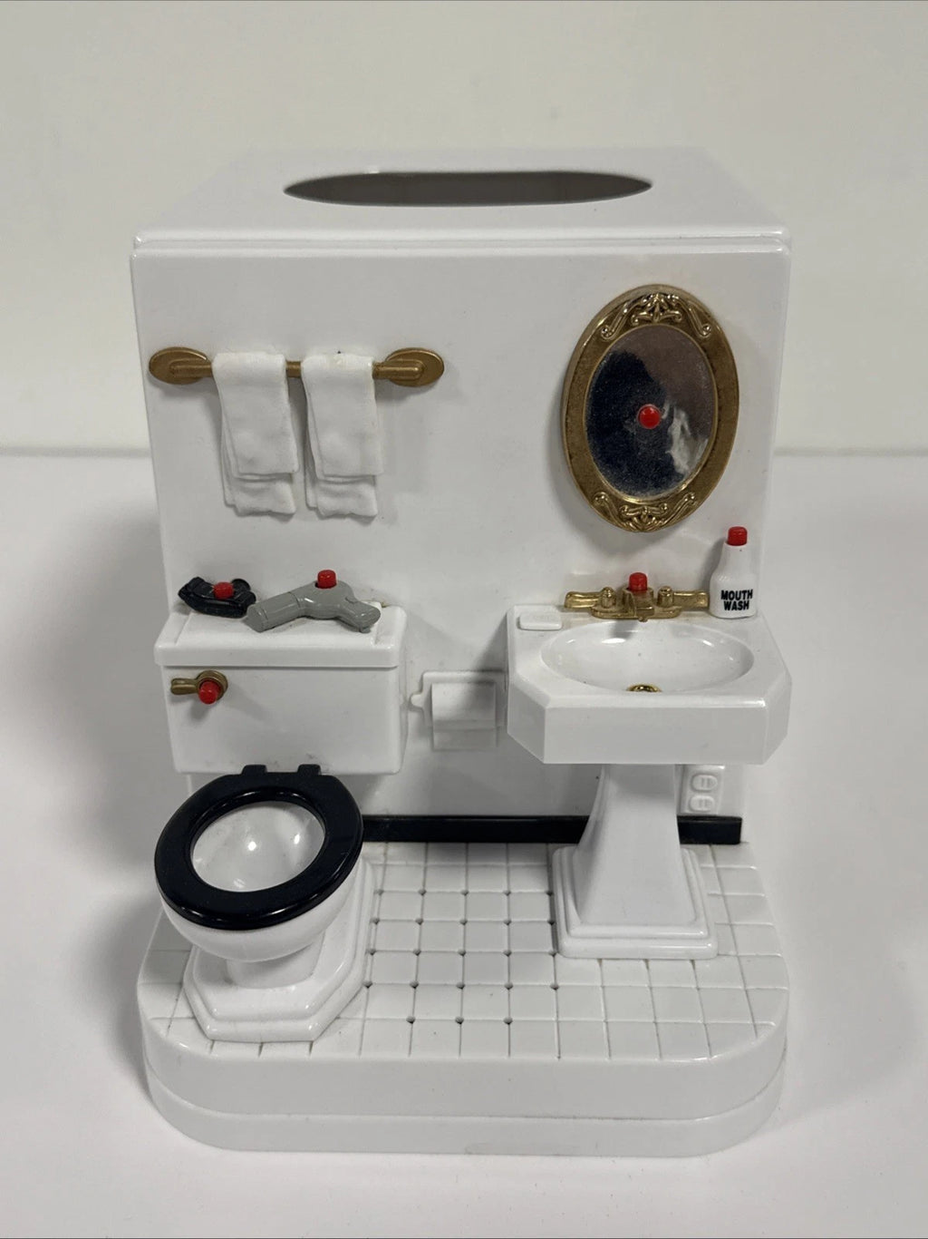 1995 Fun-Damental Too Novelty Mini Bathroom Tissue Holder Sounds Gag PrankGift | eBay