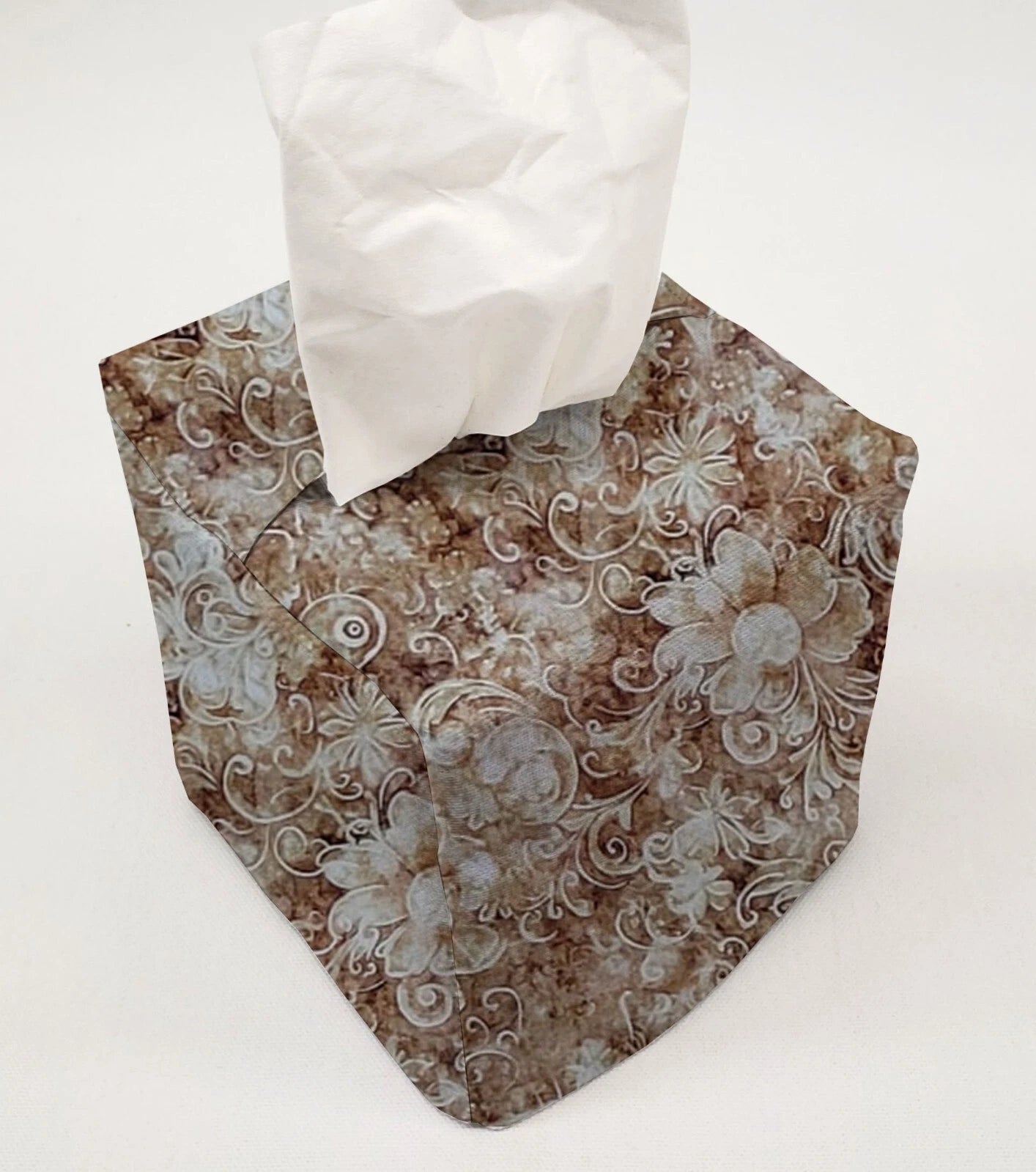 Floral Garden Tissue Box Cover (3 Colors Available) | eBay
