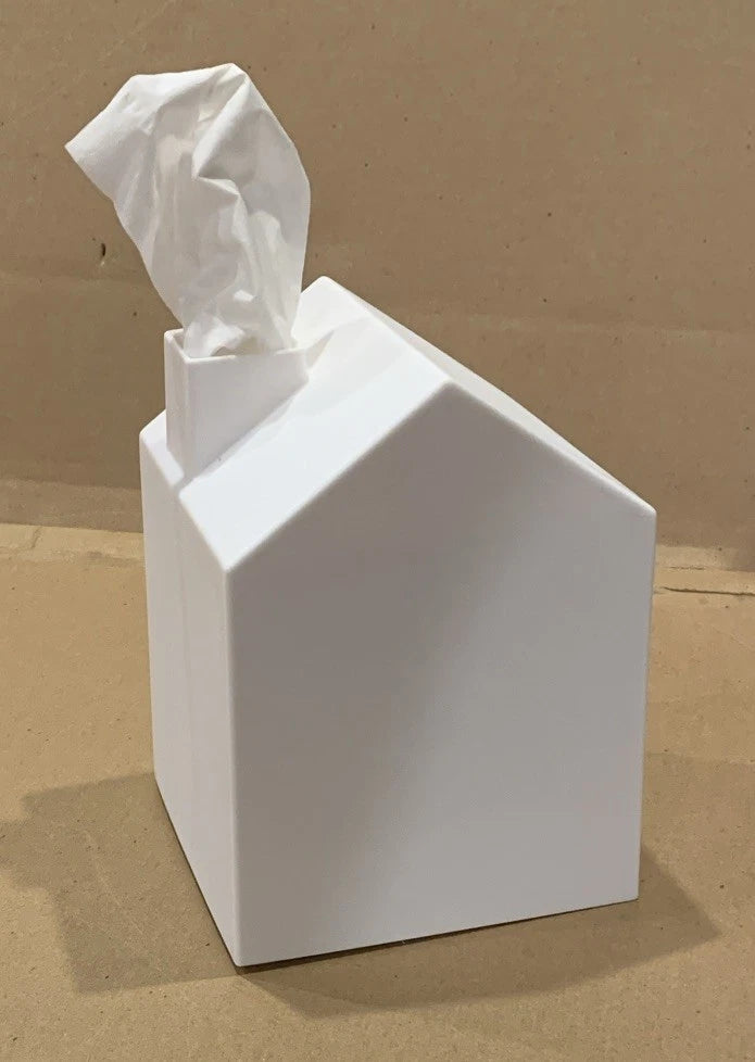 Casa Tissue Box Cover - House Shaped Square Tissue Box Holder for Bathroom | eBay