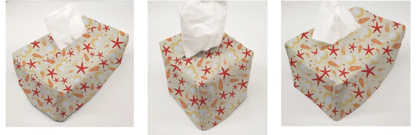 Beach Seaside Tissue Box Cover (2 Patterns Available) | eBay
