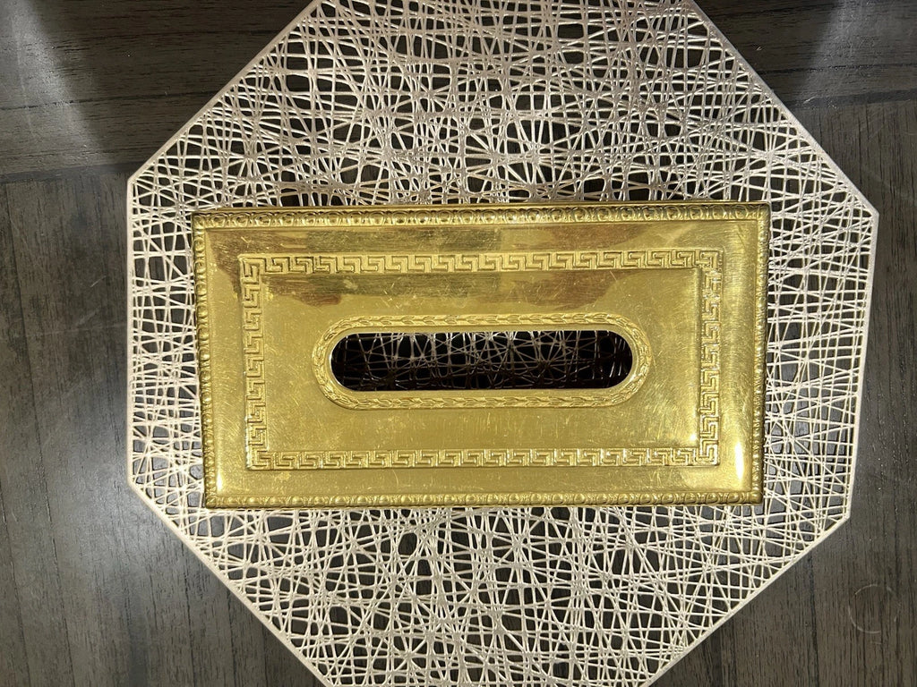 Original Versace Home Medusa Gold Metal Tissue Box Kleenex Holder | eBay