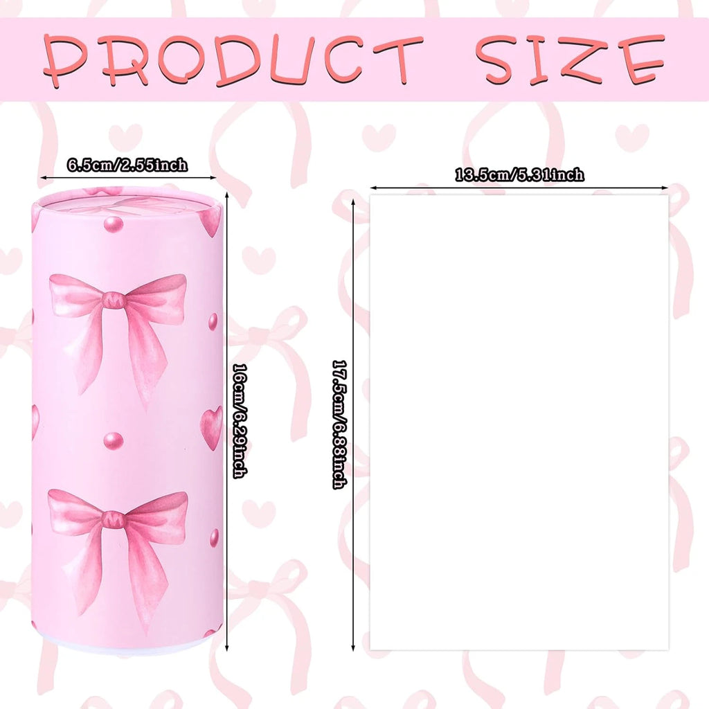 4 Pack Car Tissue Holder with Facial Tissues Travel Tissue Tubes Box round Cylin | eBay
