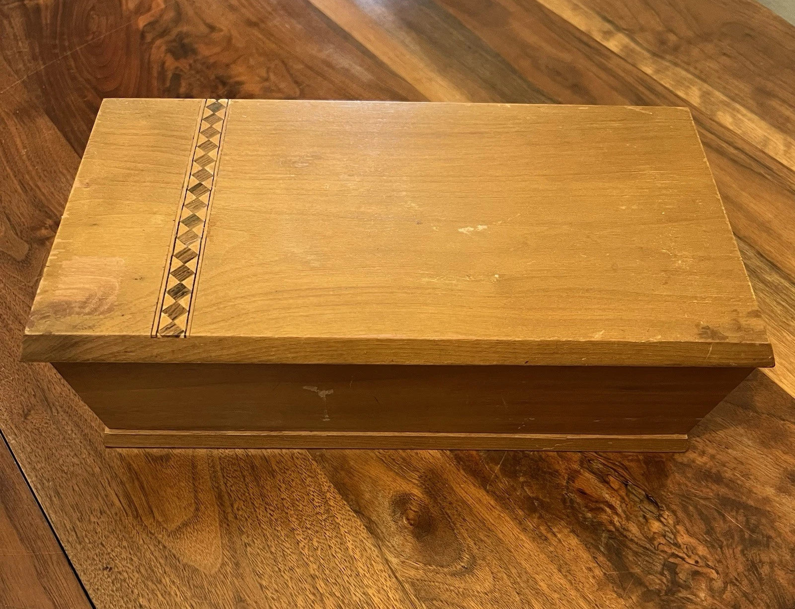 VTG Wooden Space-Saver Kleenex Tissue Box Cover w/ Lid Plaque Answer To Retail | eBay