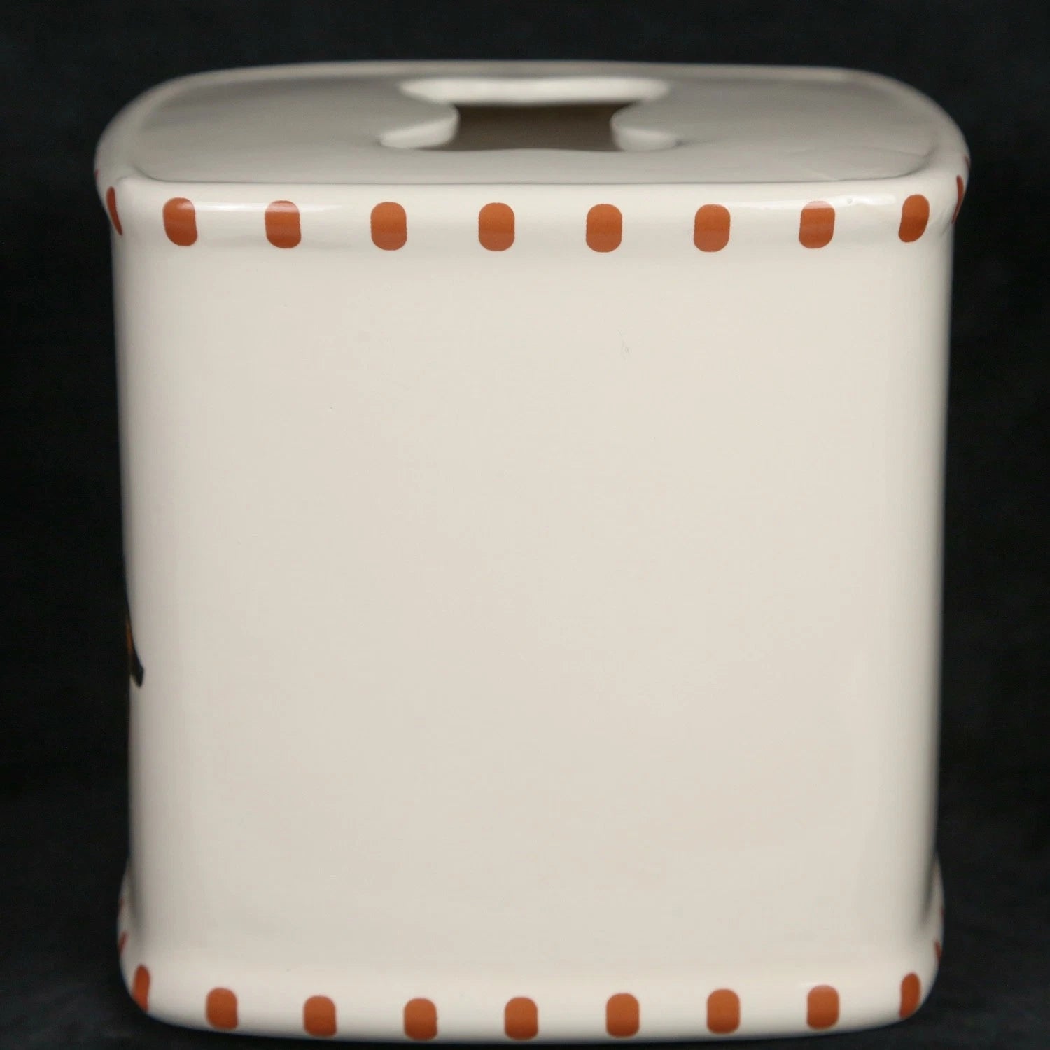 Ceramic “Dogs on Parade” Tissue Box Cover Square #13688E Avanti Linens Frenchie | eBay