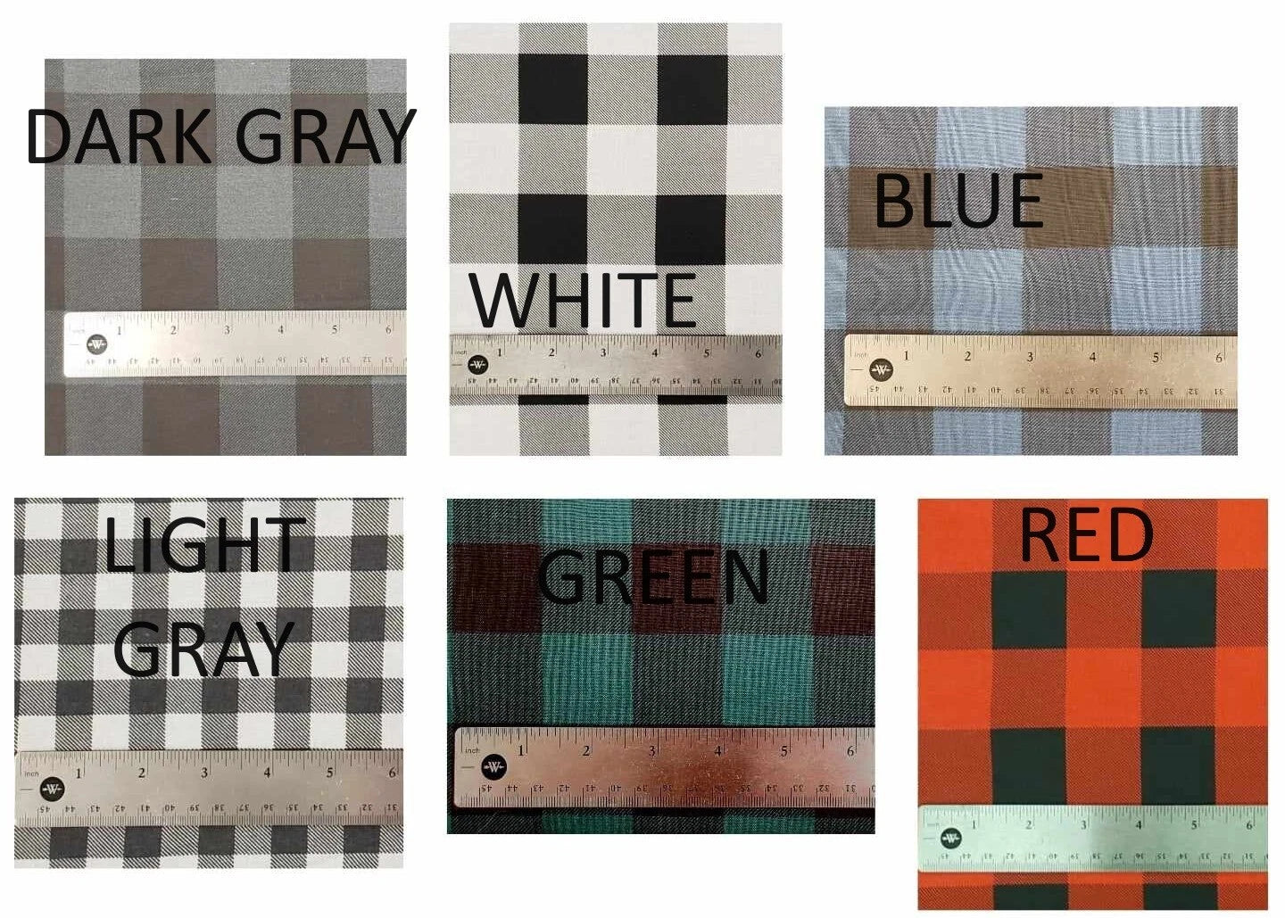Buffalo Check Plaid Tissue Box Cover (6 Colors Available) | eBay