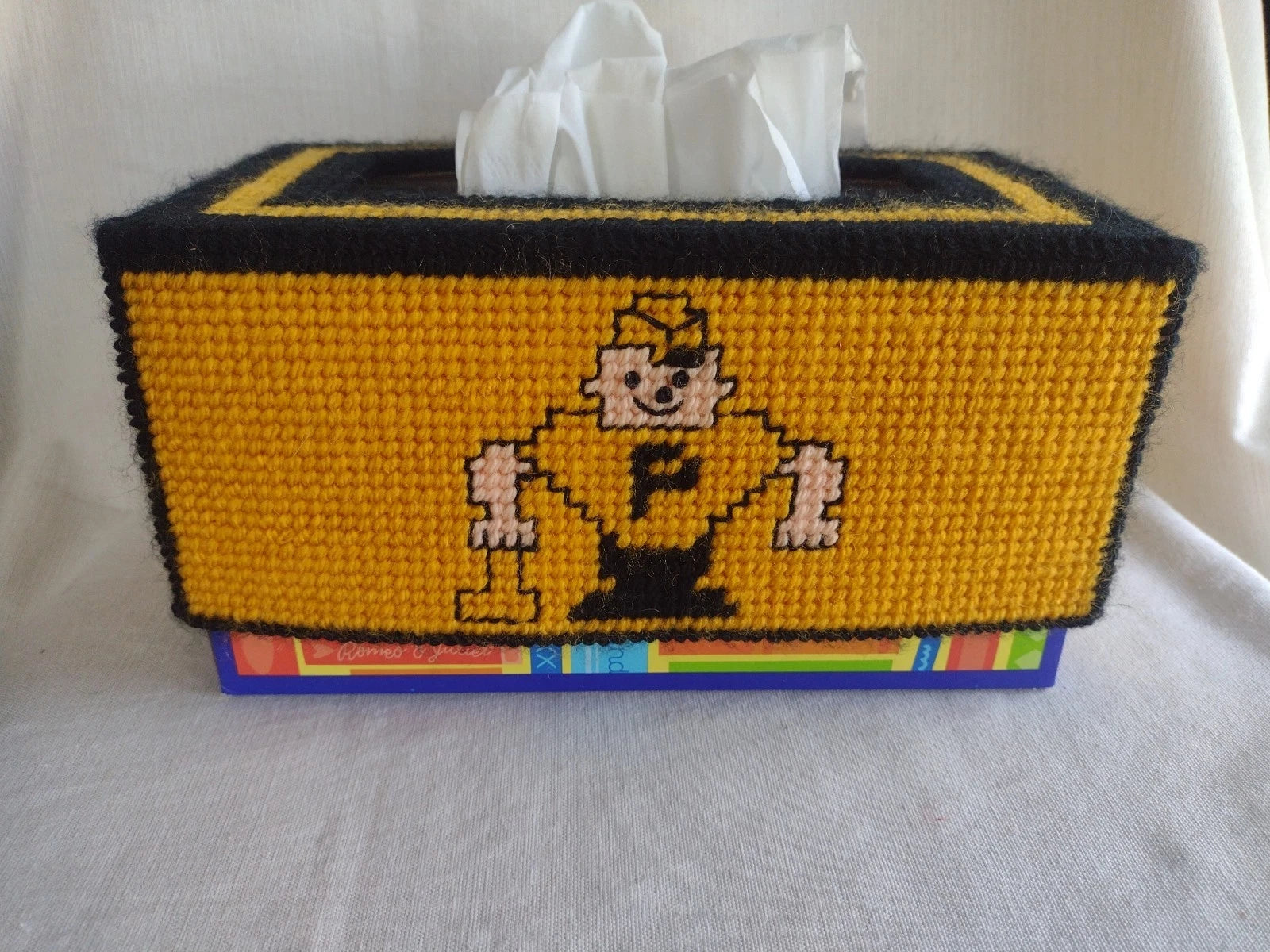 Pair of Vintage Purdue Boilermakers Homemade Tissue Box Covers | eBay