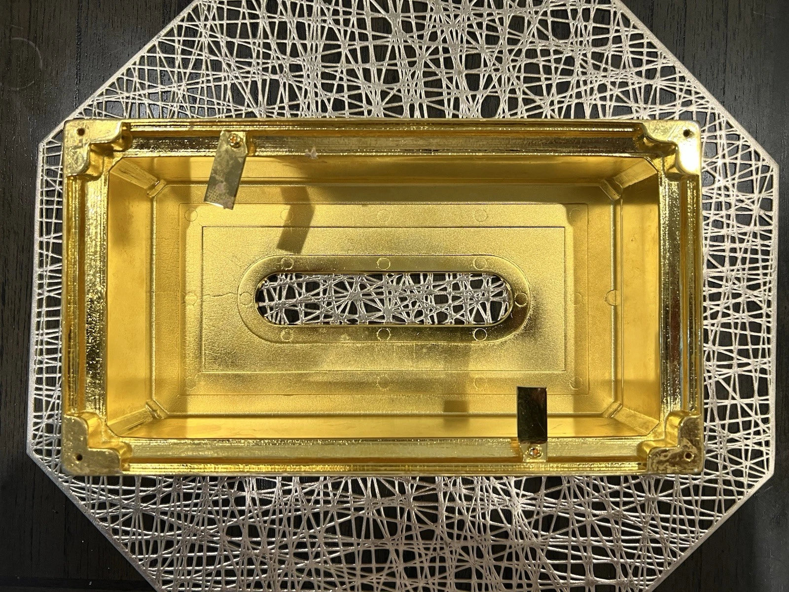 Original Versace Home Medusa Gold Metal Tissue Box Kleenex Holder | eBay