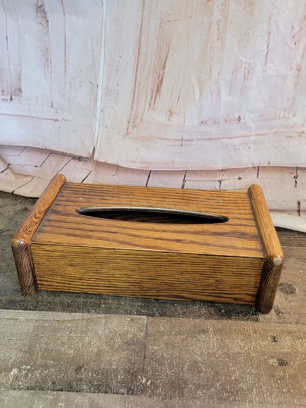 Wooden brown tissue box cover home decor figure | eBay