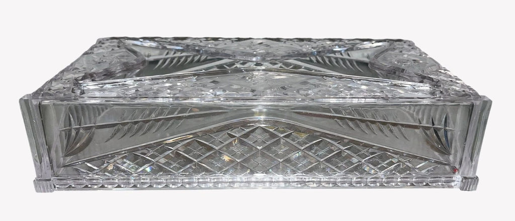 Mid Century Eagle Tissue Box, Vintage Plastic Cut Crystal Tissue Box, 10" Vanity | eBay