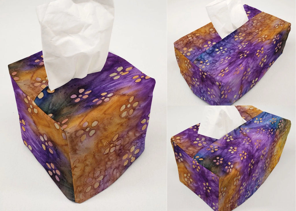 Batik Tie Dye Tissue Box Cover | eBay
