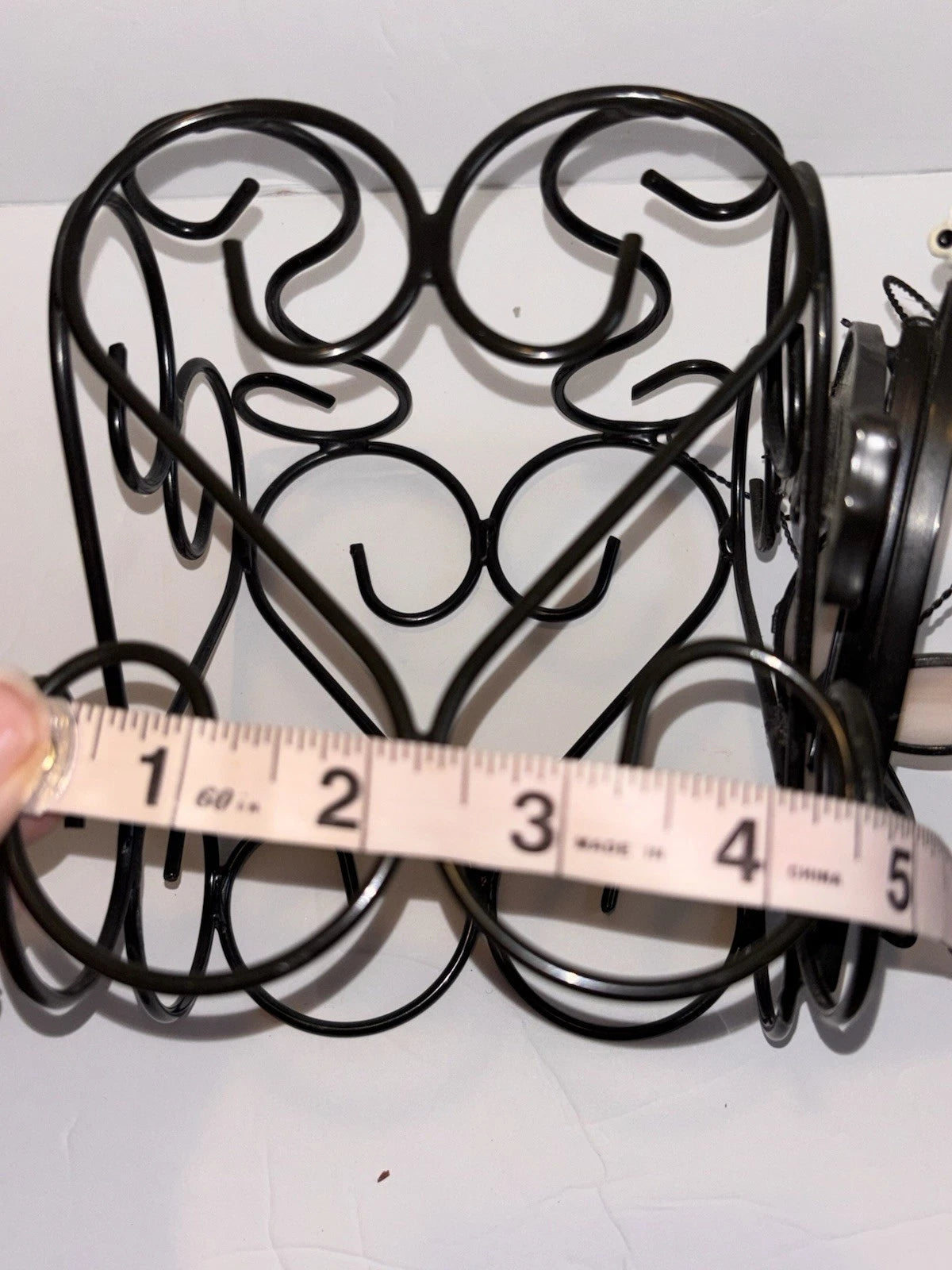 Wire Stained Glass Tissue Box Holder Candle Holder Fly Fishing | eBay