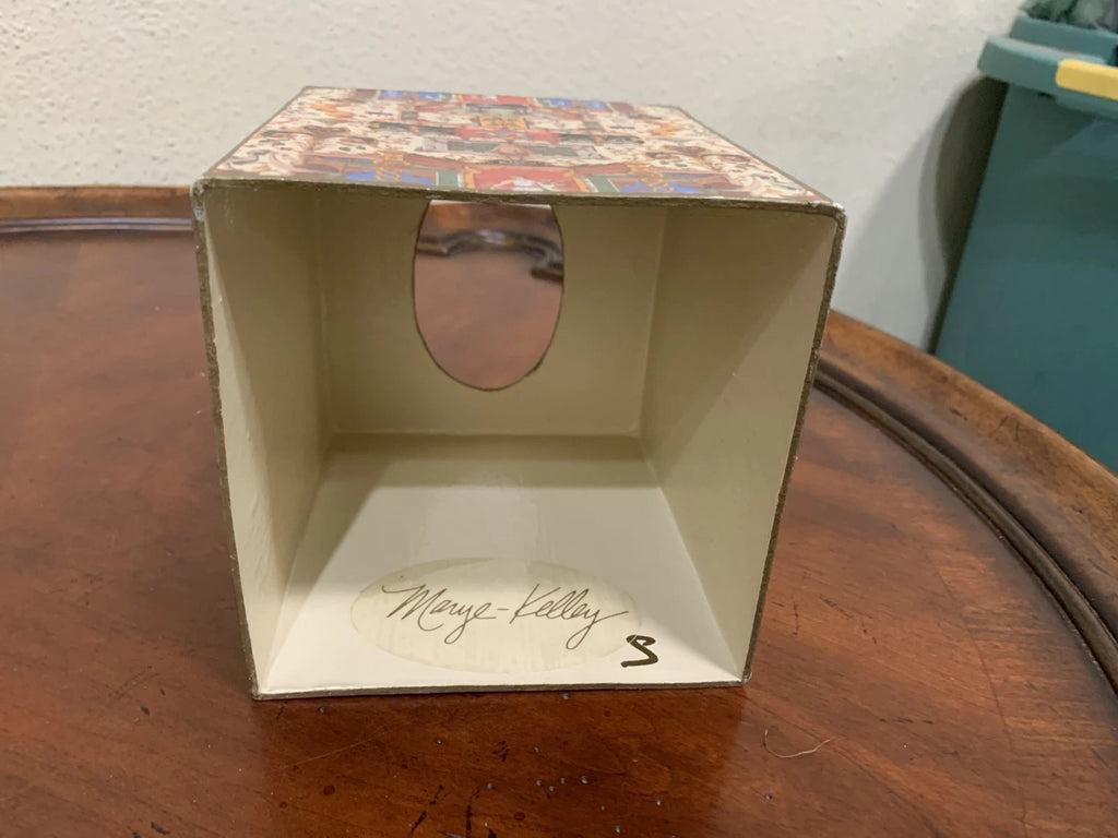 Marye- Kelley Neoclassical Decoupage Square Tissue Box Cover | eBay