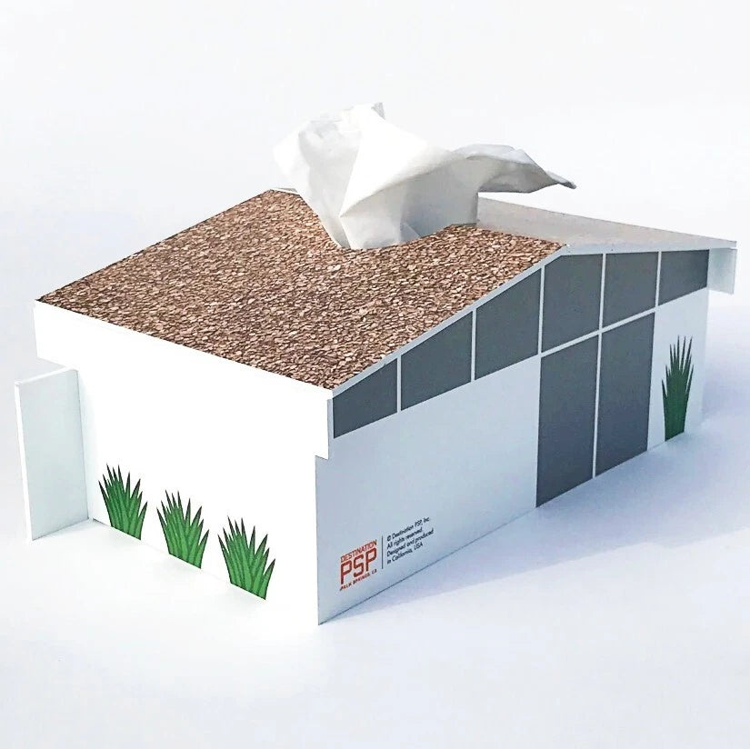 Palm Springs Mid-Century TWIN PALMS HOME Tissue Box Holder by Destination PSP | eBay