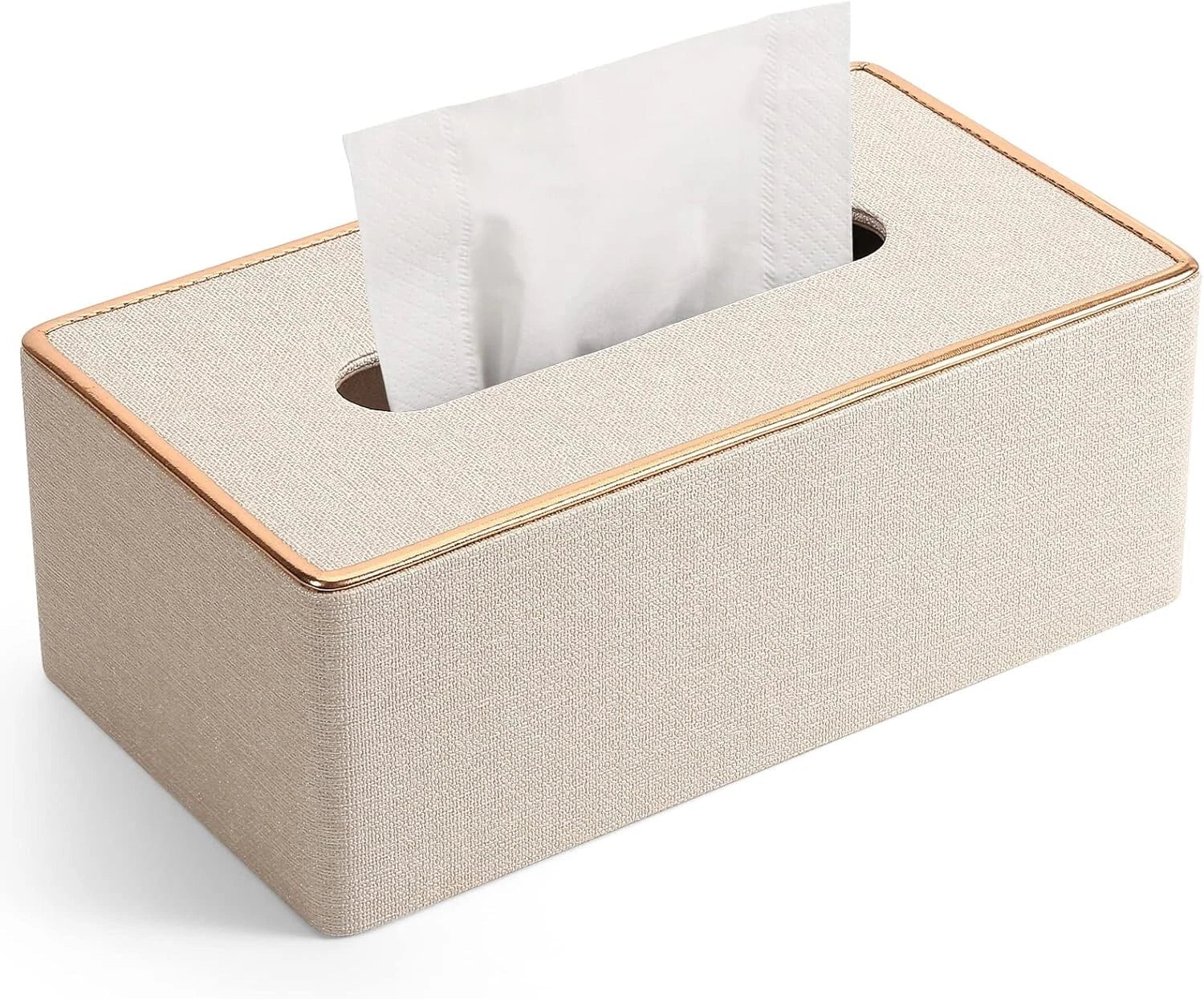 Tissue Box Cover, PU Leather Tissue Box Holder Rectangular Kleenex Box Cover | eBay