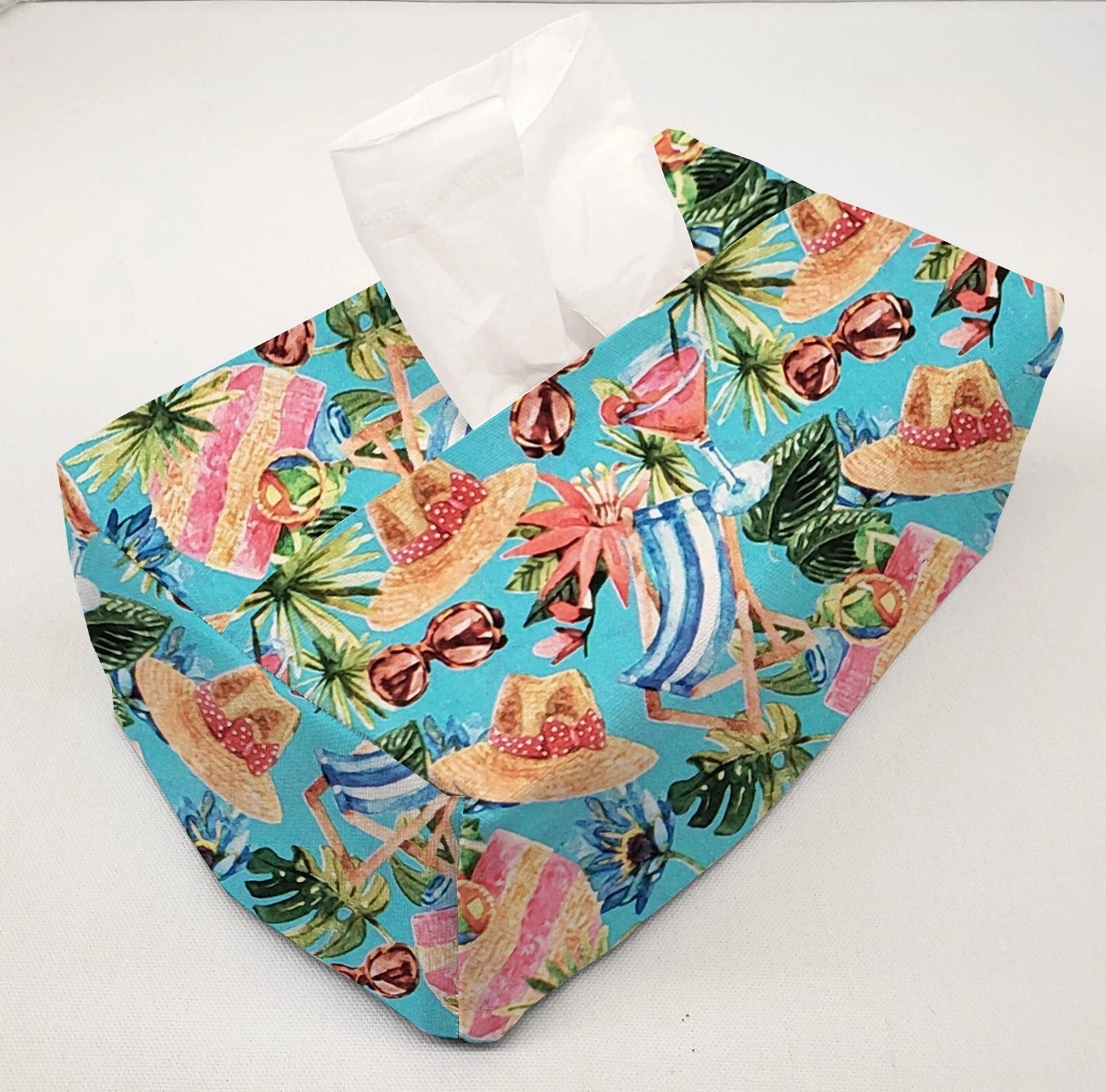 Beach Seaside Tissue Box Cover (2 Patterns Available) | eBay