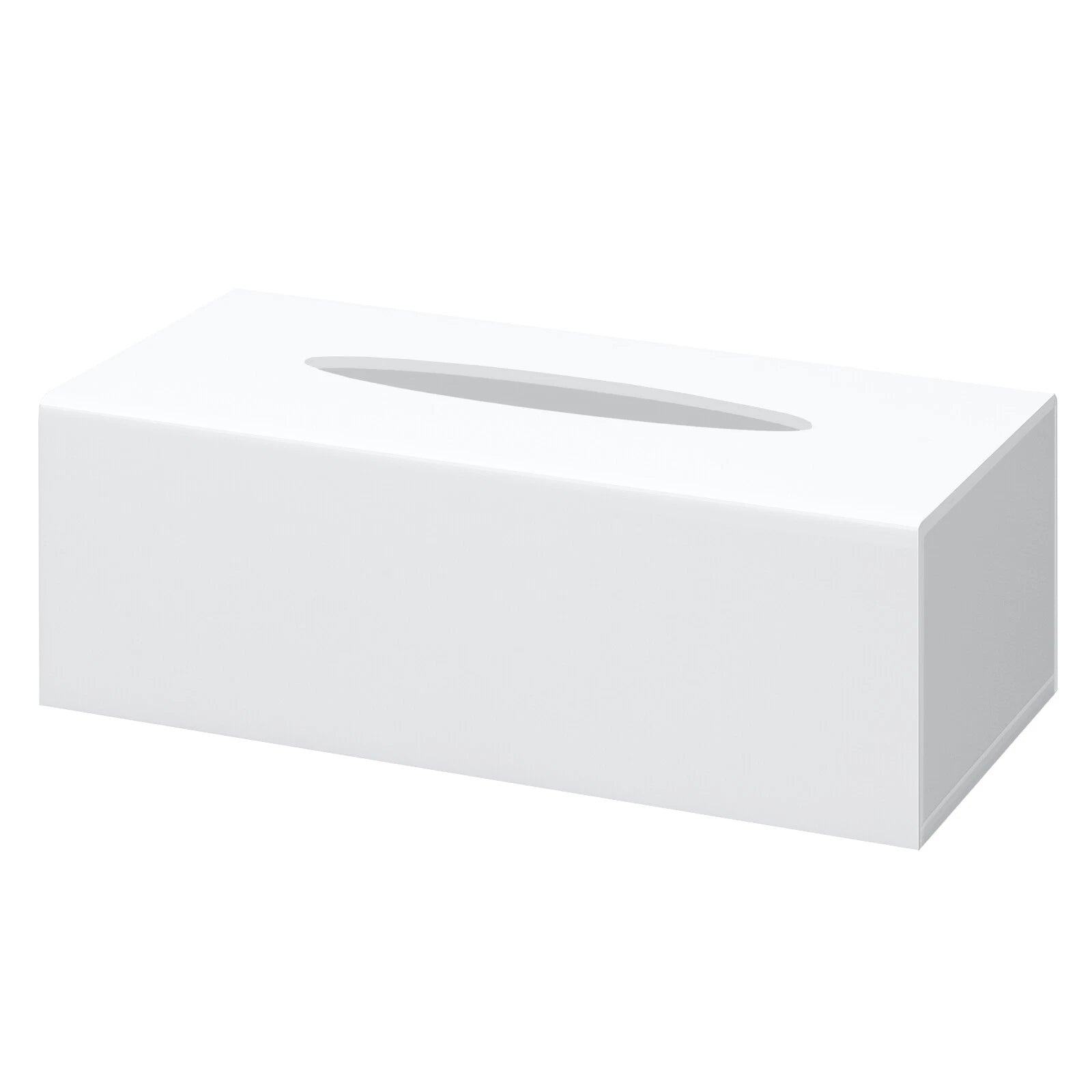 Alva Glossy White Rectangle Tissue Box Cover | Bnb Supplies | eBay