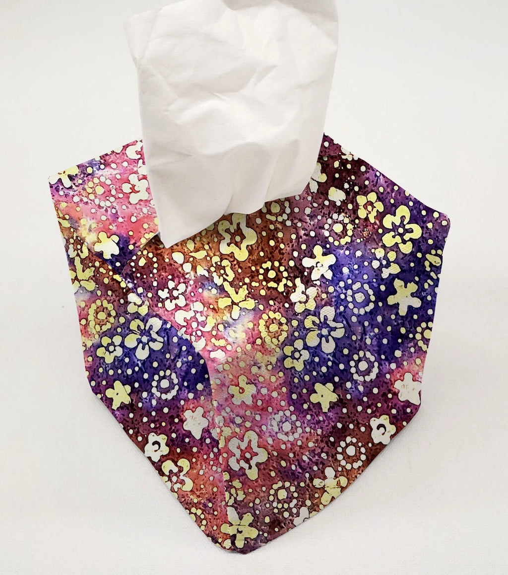 Batik Tie Dye Tissue Box Cover | eBay