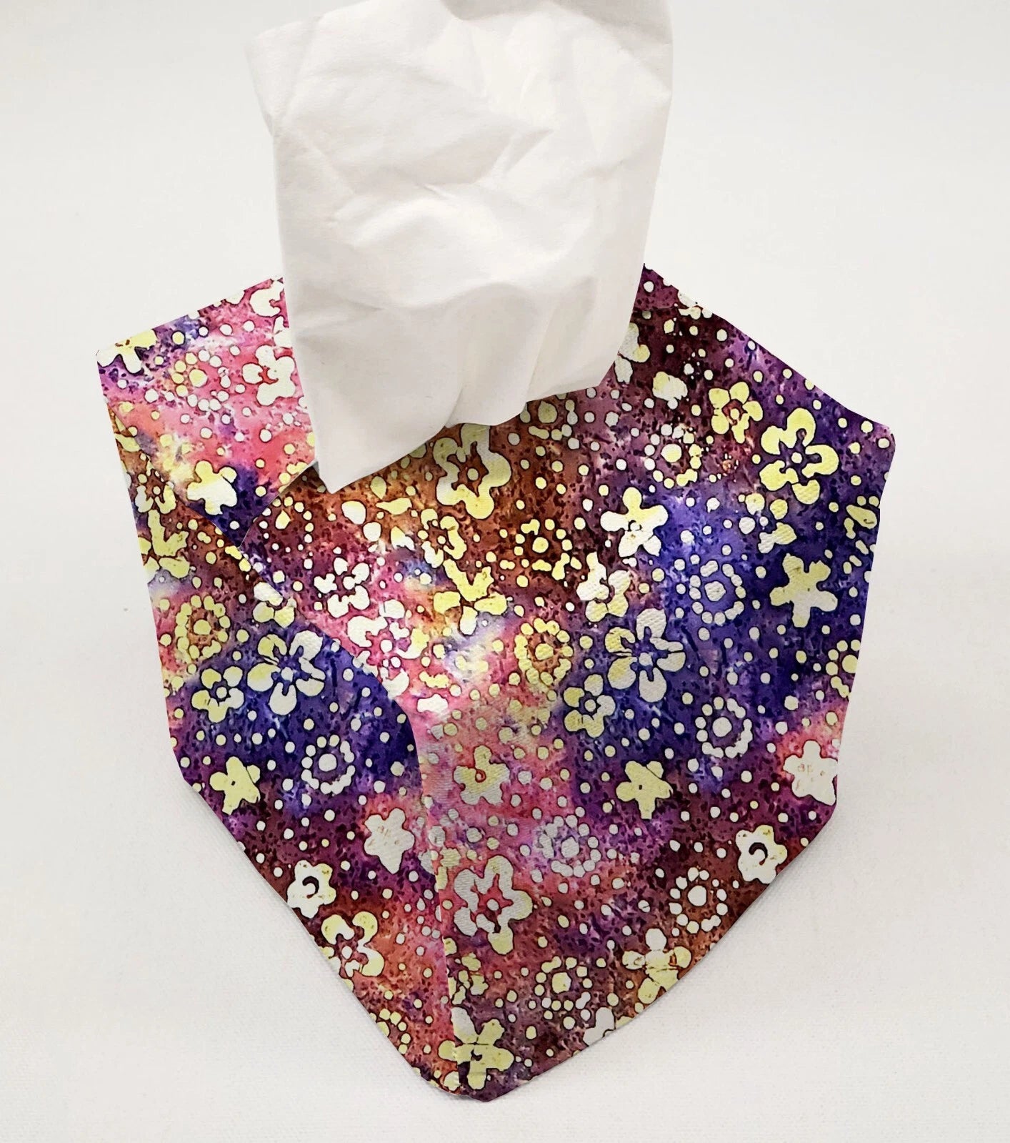 Batik Tie Dye Tissue Box Cover | eBay
