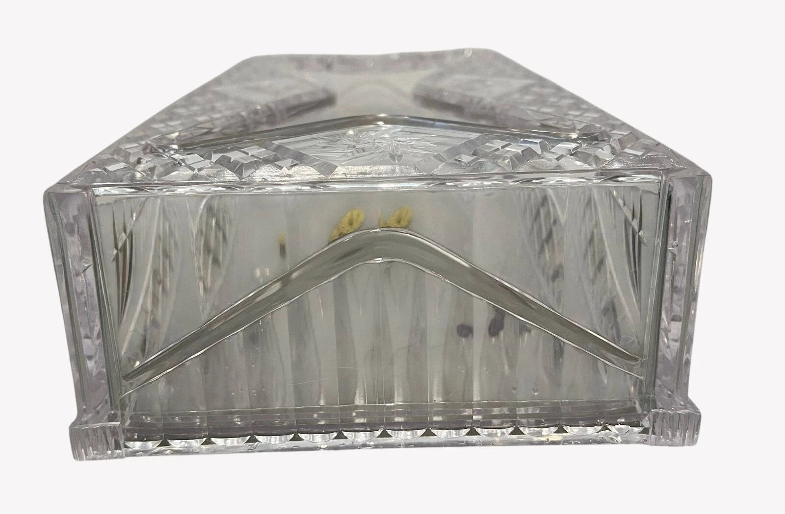 Mid Century Eagle Tissue Box, Vintage Plastic Cut Crystal Tissue Box, 10" Vanity | eBay