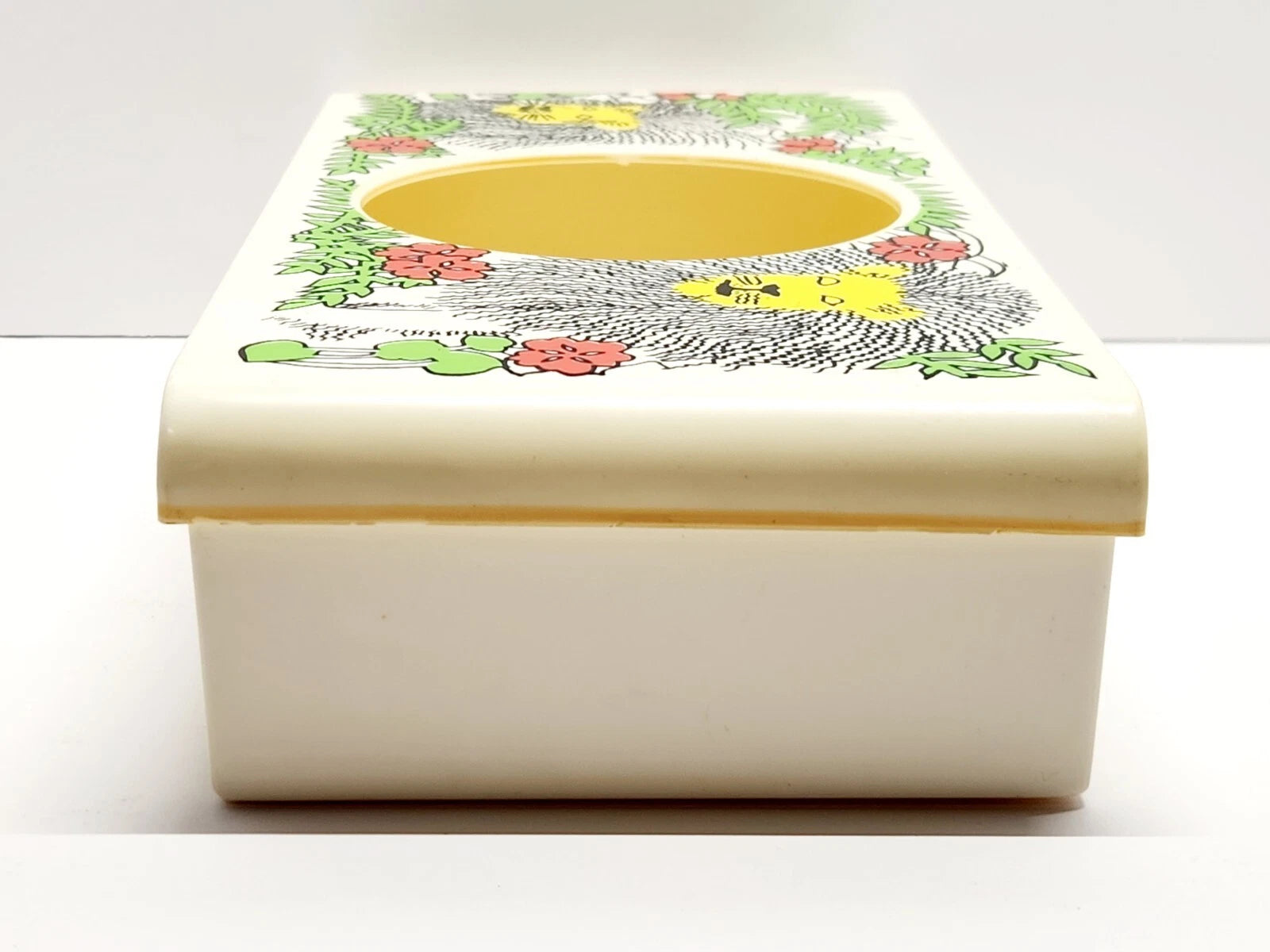 Vintage Lion Jungle Tissue Box Plastic By Aquetta Ware Made USA Marked | eBay