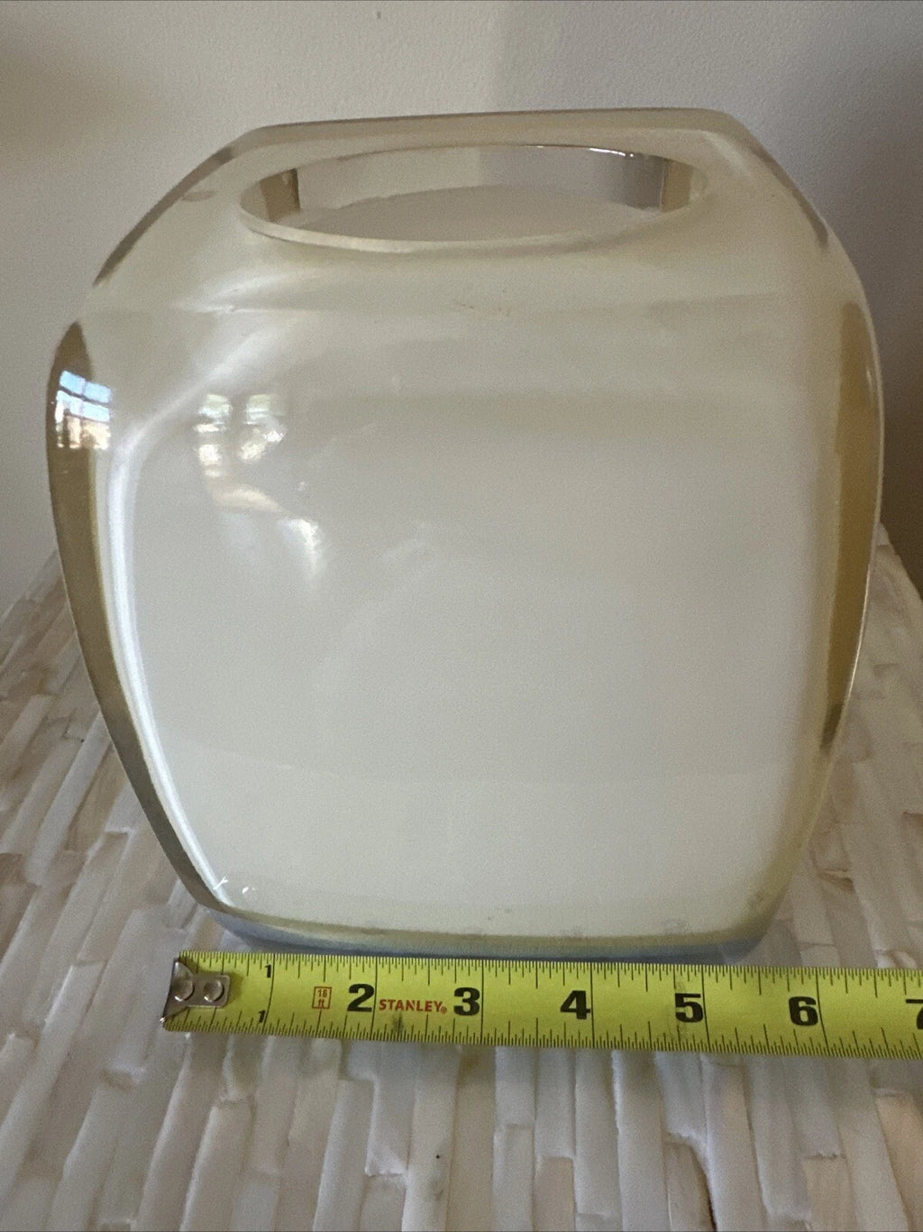 Wamsutta Lucite Acrylic Tissue Box Holder | eBay