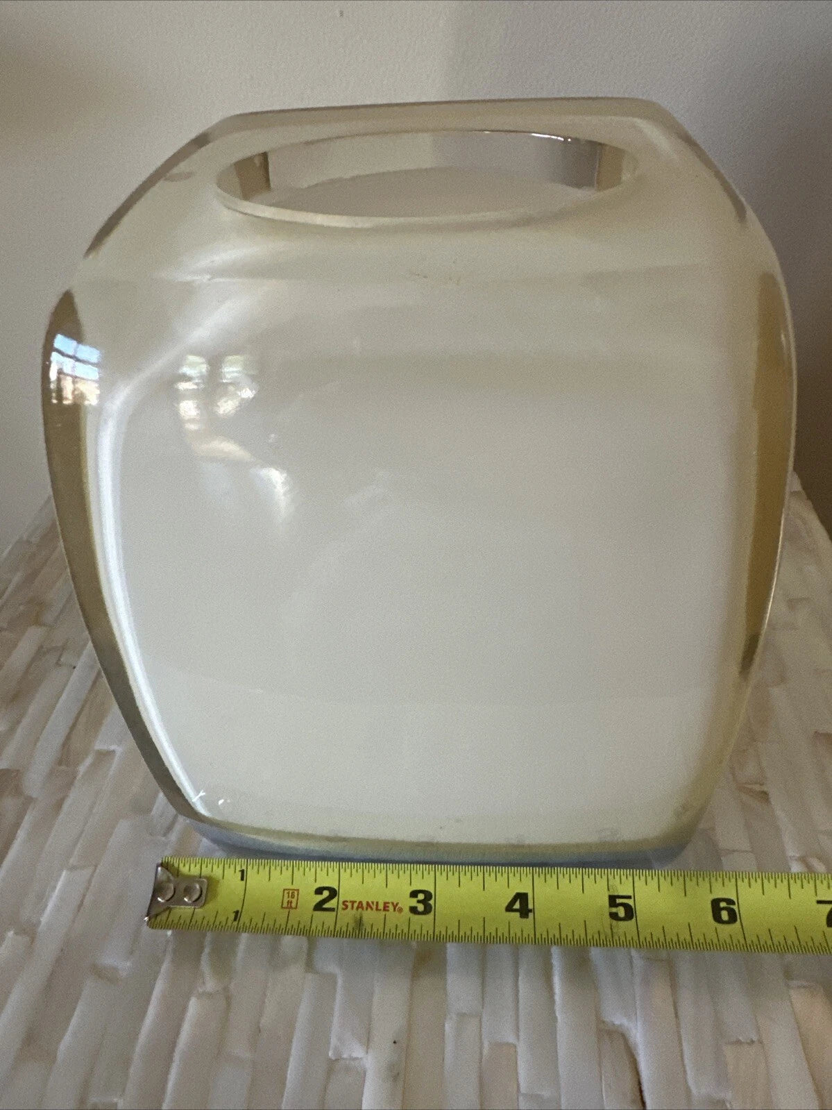 Wamsutta Lucite Acrylic Tissue Box Holder | eBay